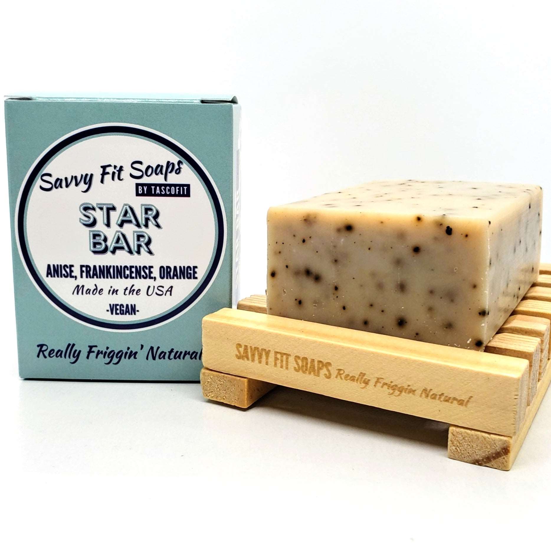 Star Bar Soap Trio - Anise, Frankincense & Orange - 3 Pack