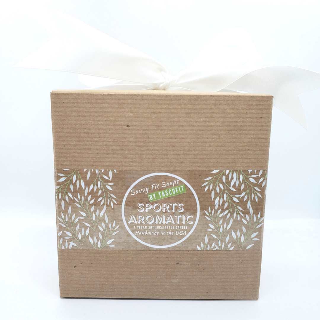 Sport Aromatic Handcrafted Soy Candle - Eucalyptus - 18 Oz
