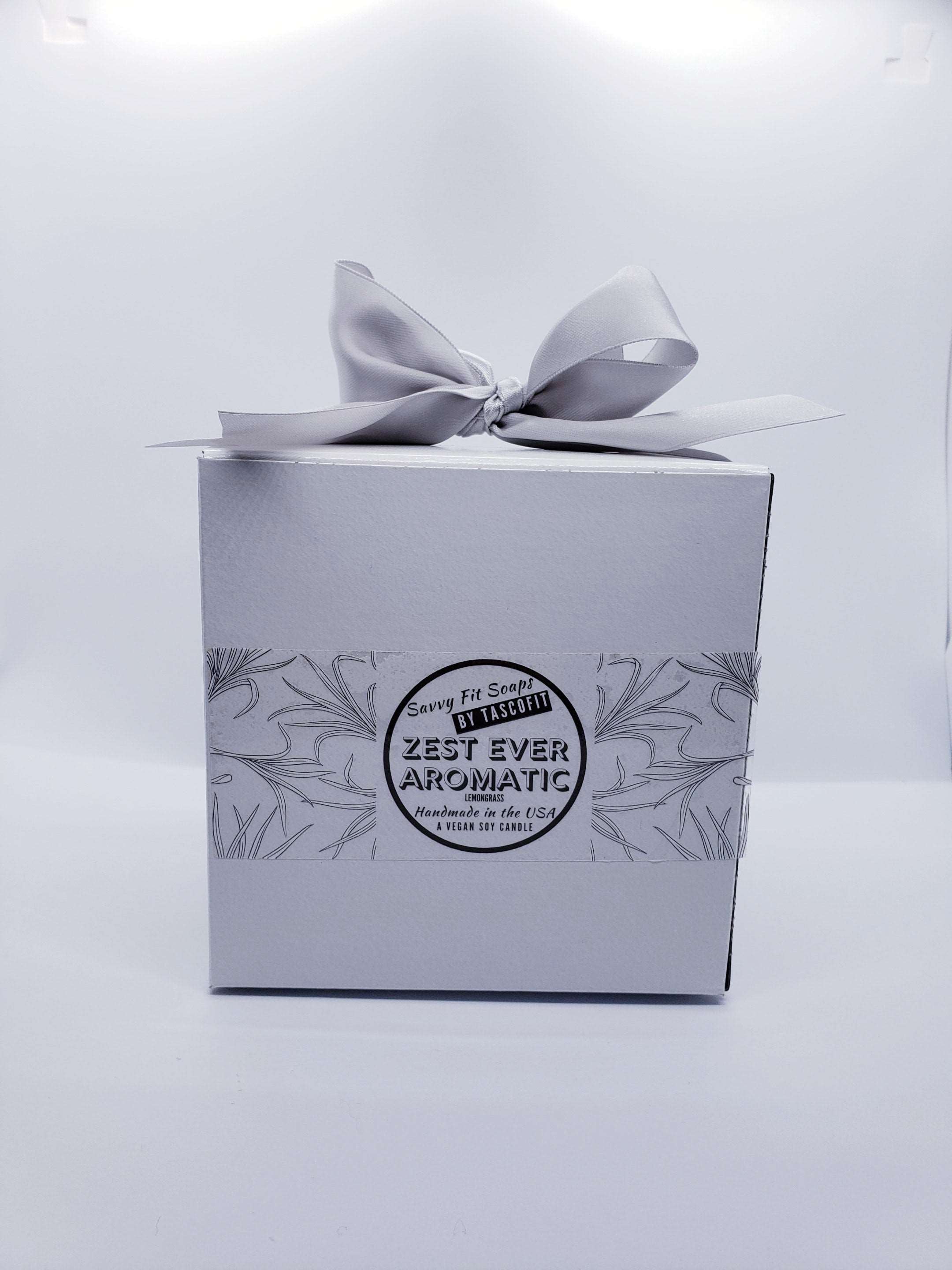 Zest Ever Aromatic Handcrafted Soy Lemon Candle - 18 Oz