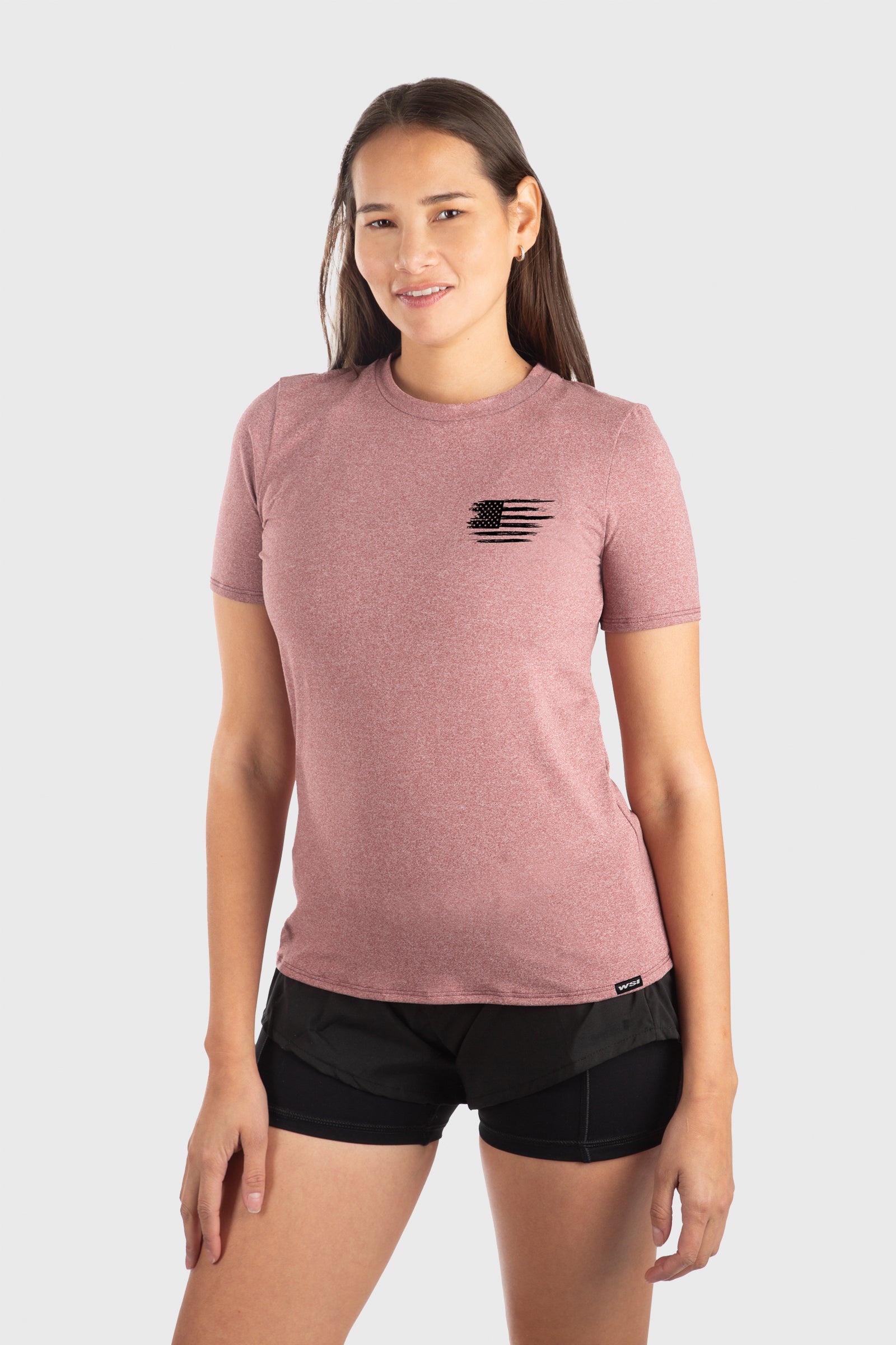 SoftTECH Short Sleeve Tee Shirt American Flag Tee