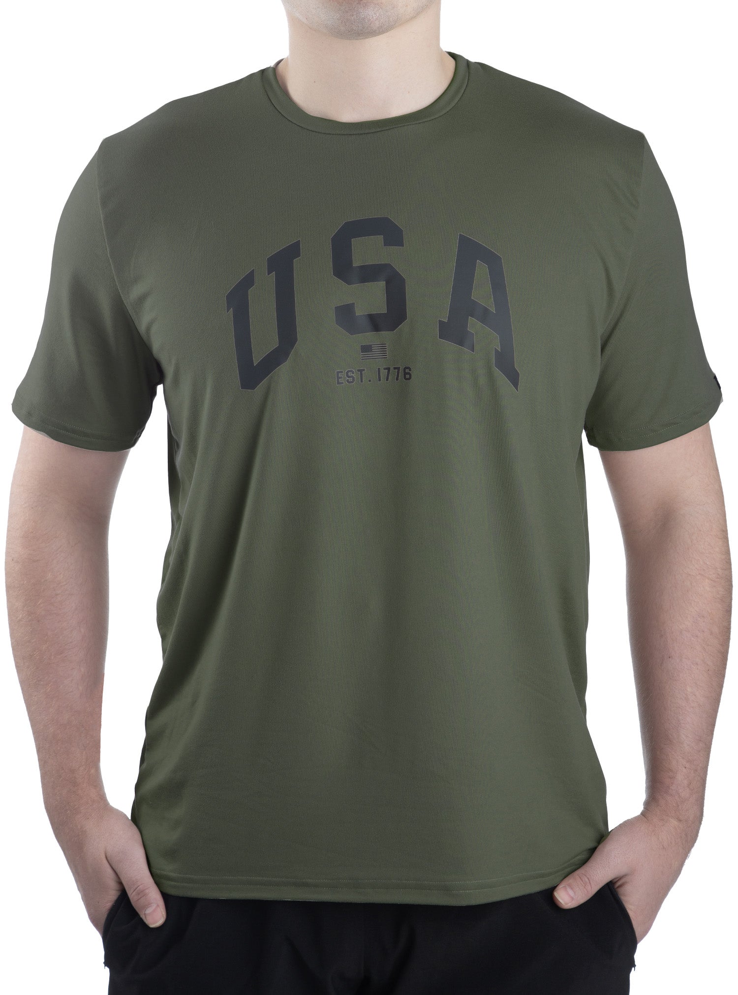 Performance SoftTECH™ USA Short Sleeve Tee Shirt