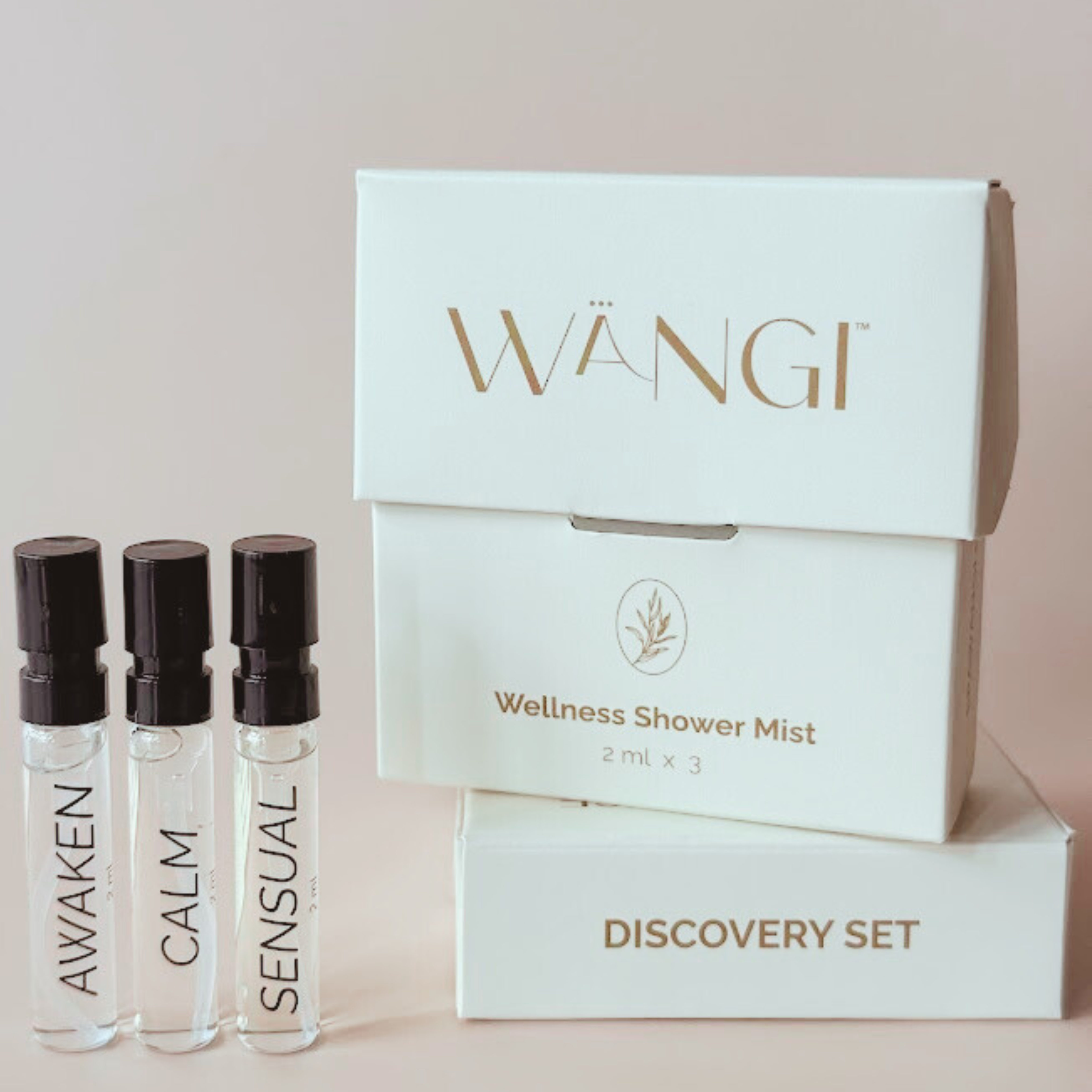 Aromatherapy Shower Mist Discovery Set - 3x2ml