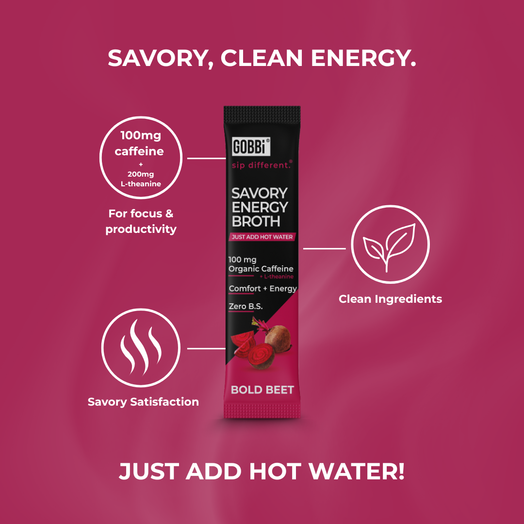 Savory Energy Broth Bold Beet - 10 Or 20 Pack