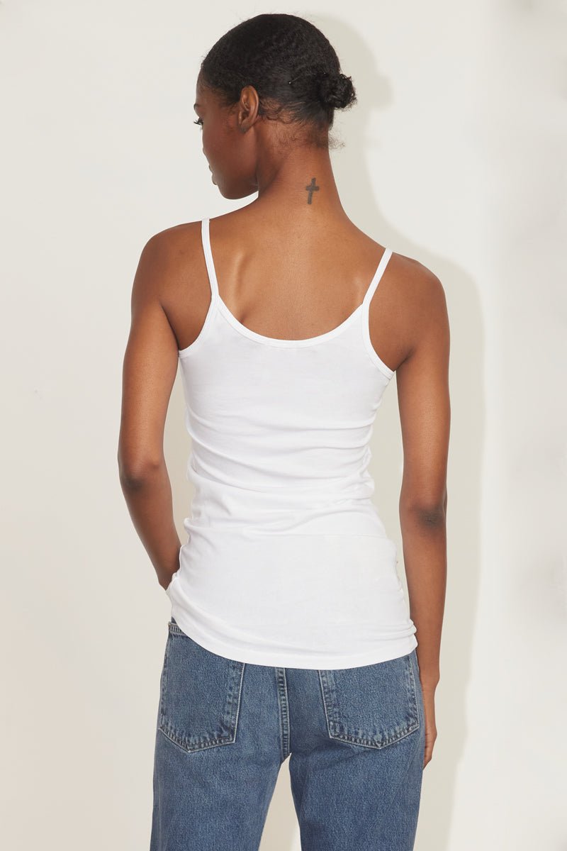 Long Basic Cami Slim Fit Slip Dress