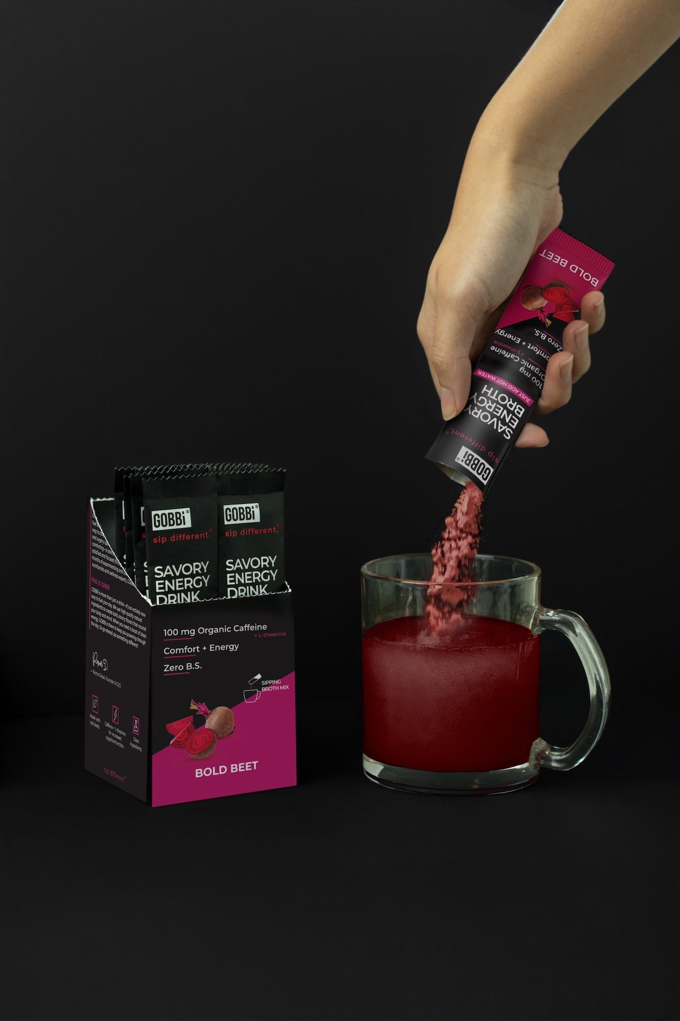 Savory Energy Broth Bold Beet - 10 Or 20 Pack