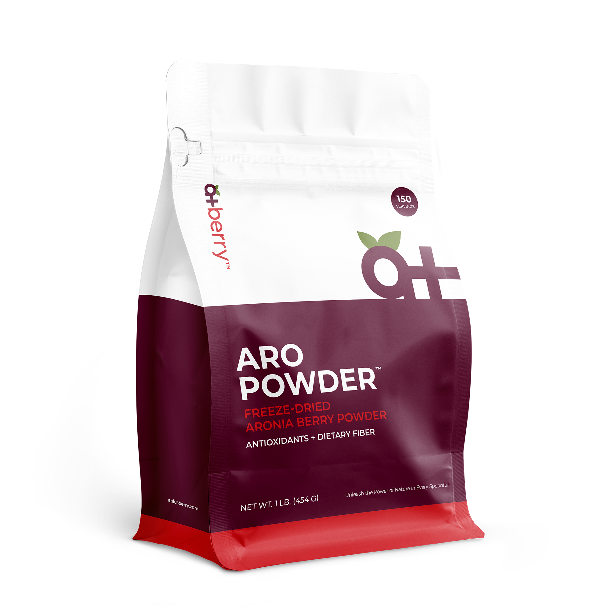 2 Pack AroPowder - Freeze Dried Aronia Berry (Chokeberry) Powder, The Ultimate Superfruit Powder