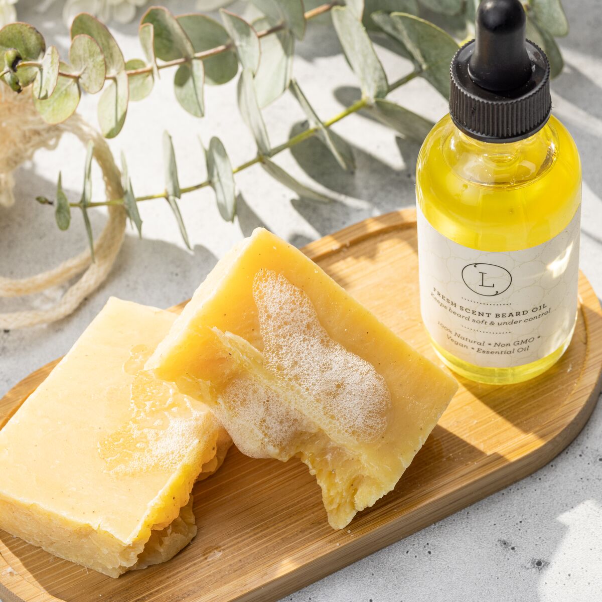Natural Citrus Care Package - Handmade Spa Gift Box