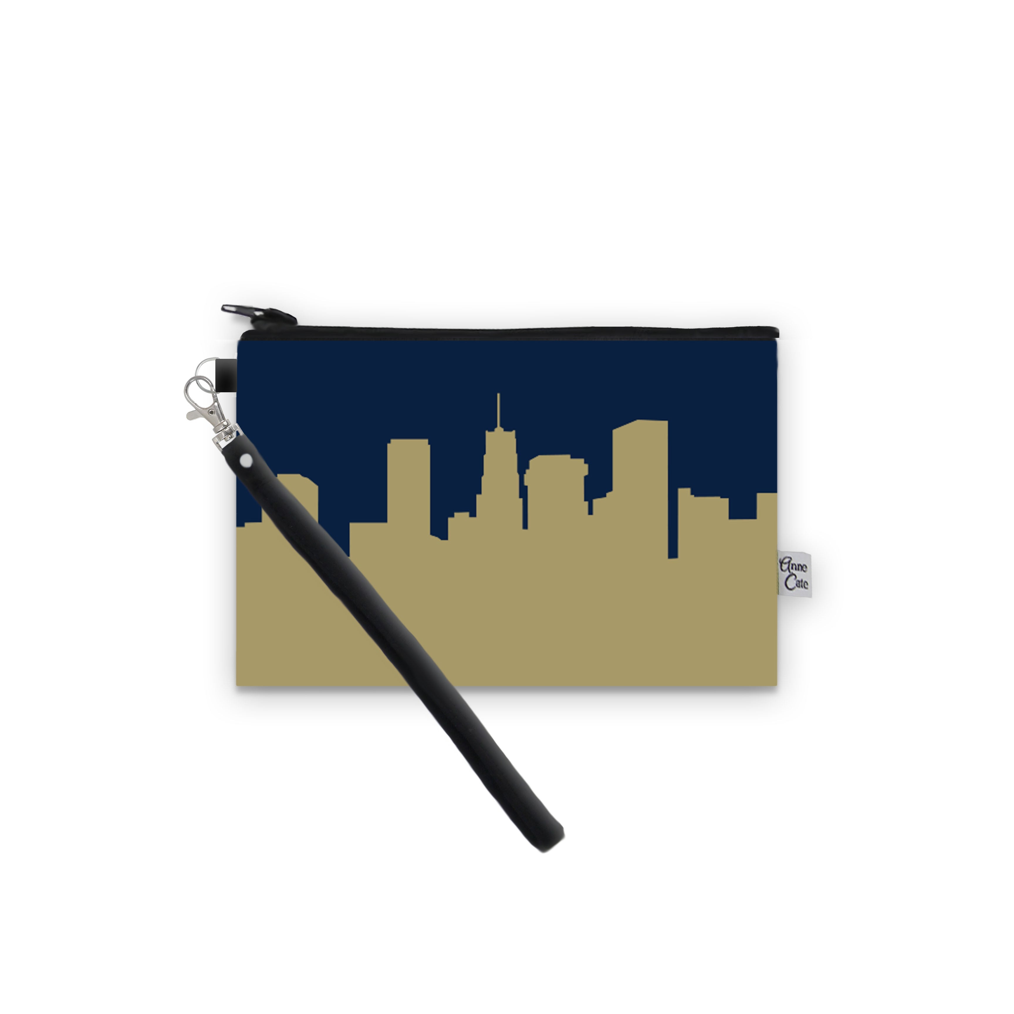Collegiate Football Stadium Skyline Game Day Wristlet
