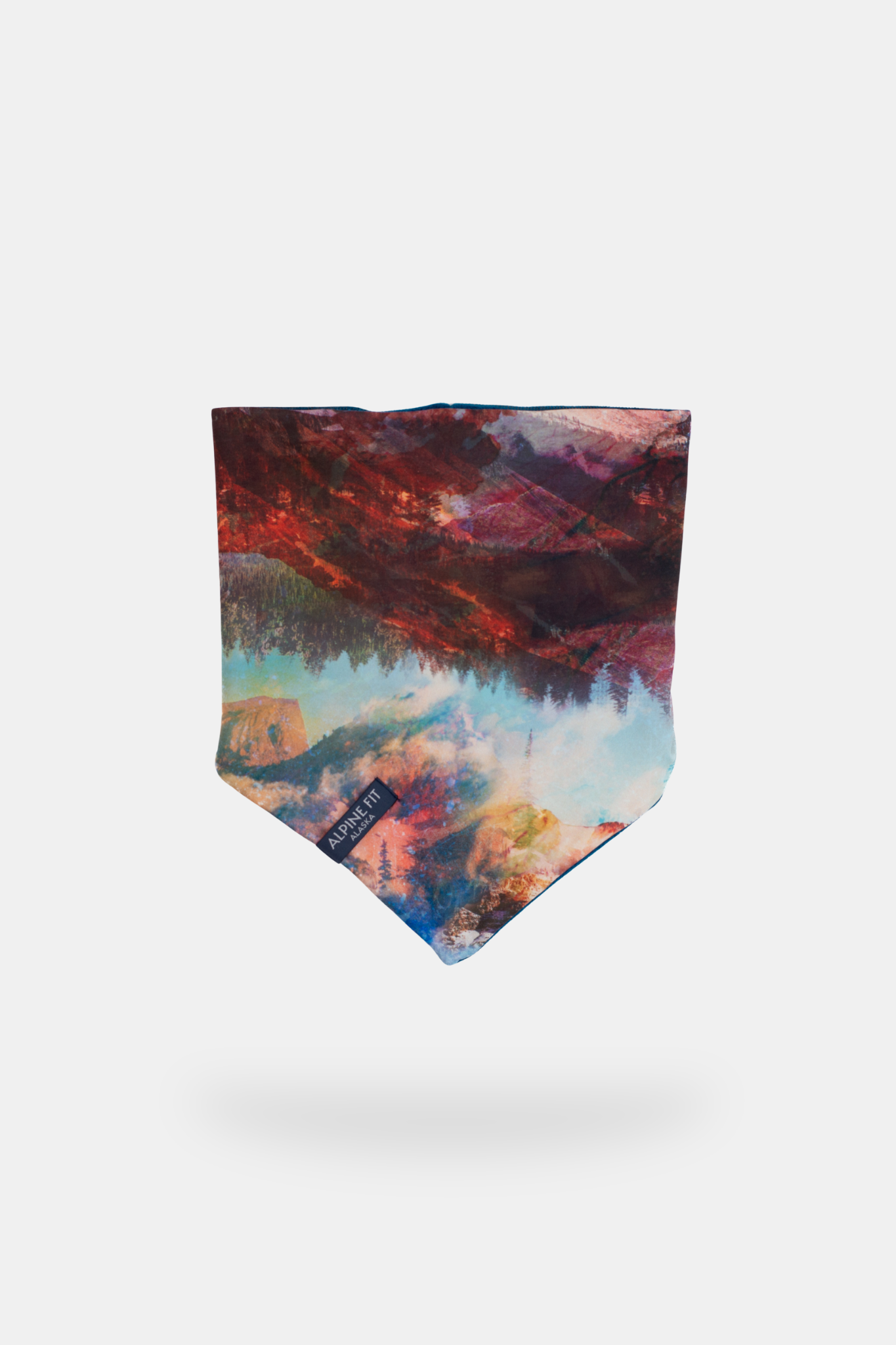 Mountain Recycled Fleece V Front Neck Warmer