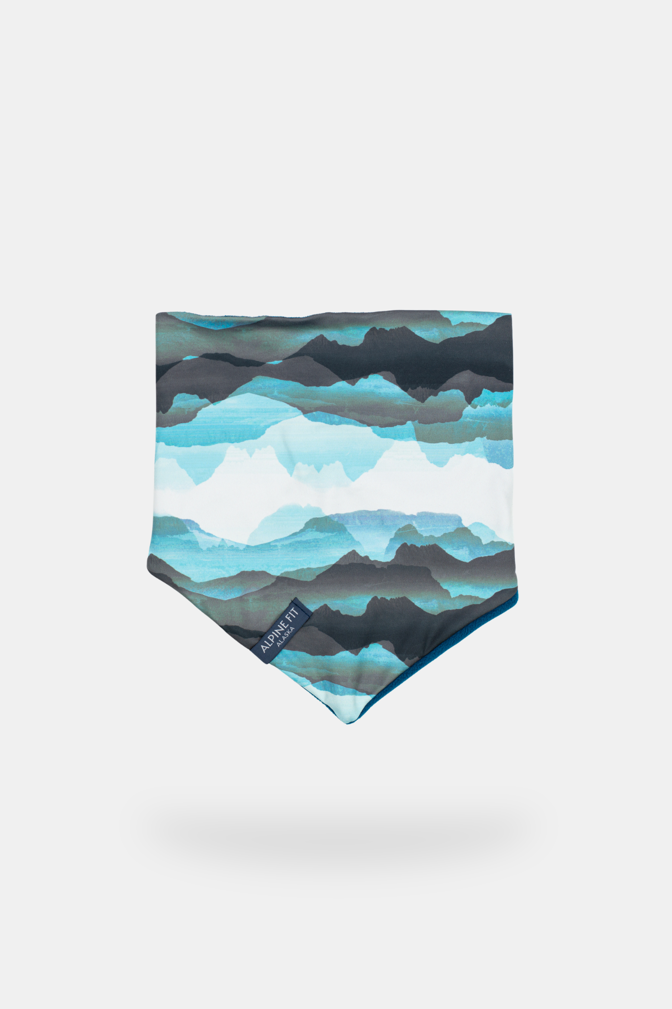 Mountain Recycled Fleece V Front Neck Warmer