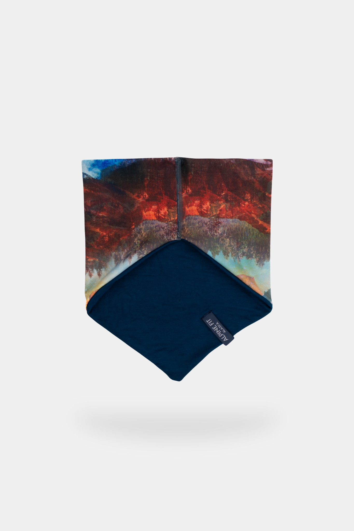 Mountain Merino Wool V Front Neck Warmer