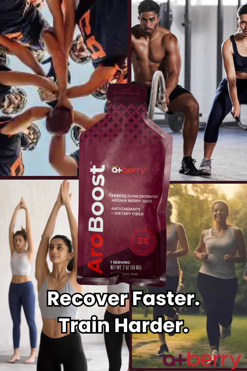24 Pack AroBoost: All-Natural Power, Superior Recovery. From University Sports to Your Gym