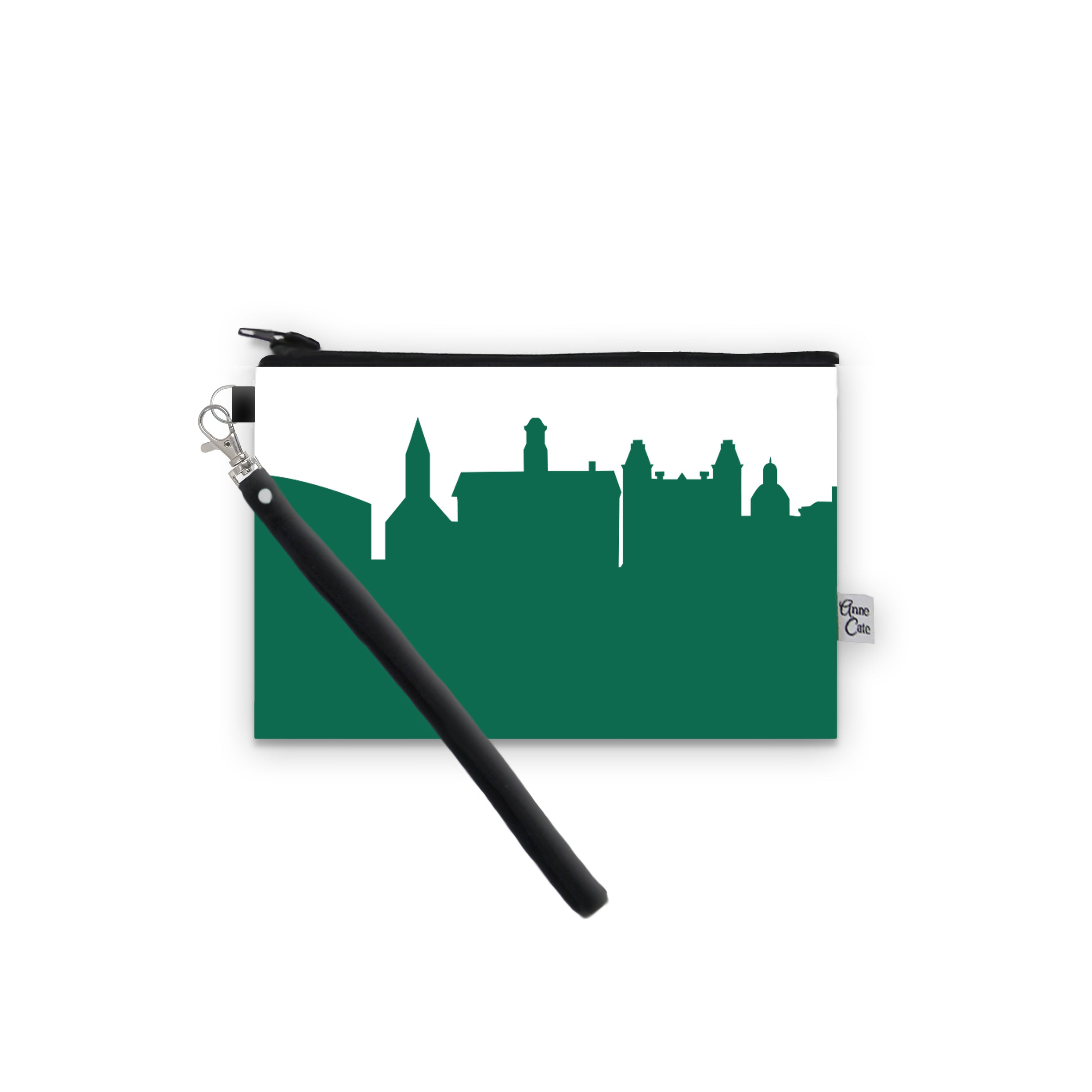 Collegiate Football Stadium Skyline Game Day Wristlet