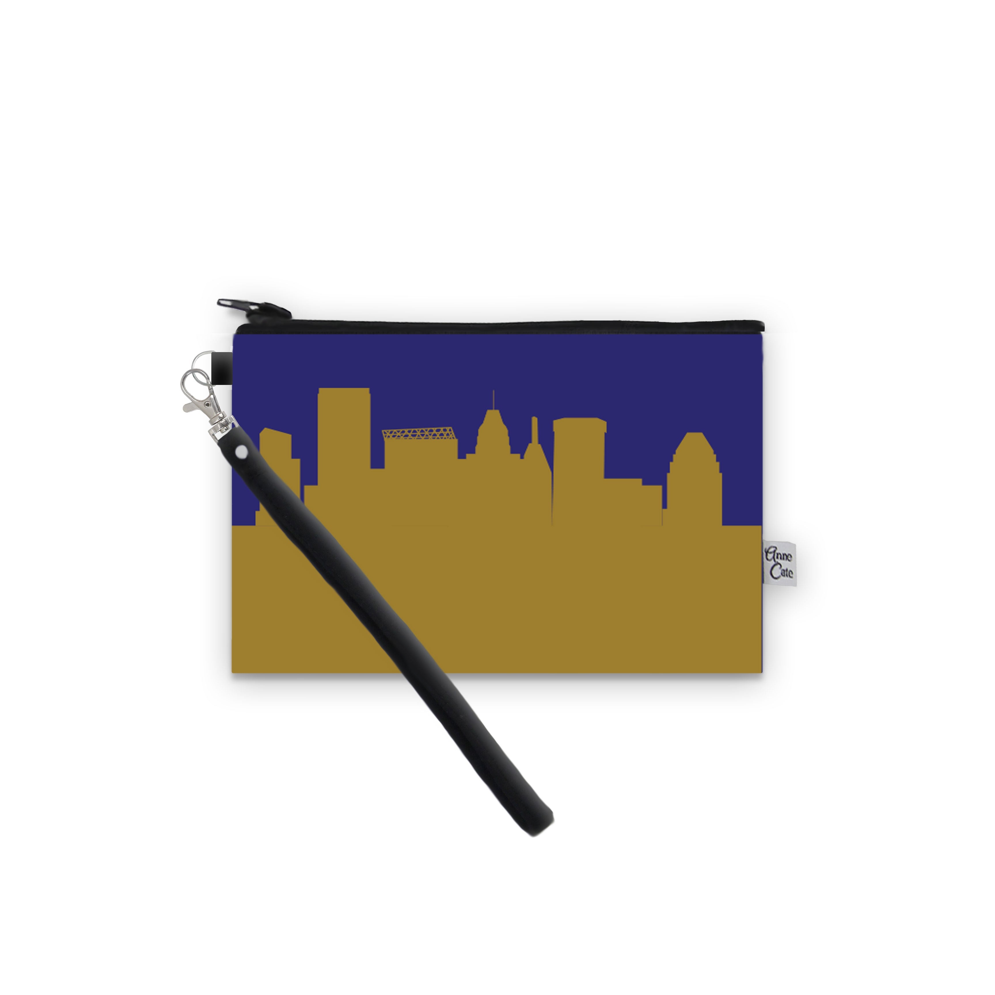 Football Stadium Skyline Game Day Wristlet