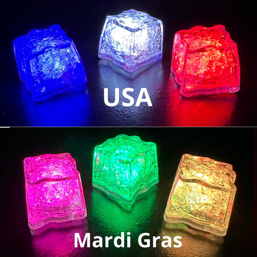REVO White LED Light Up Ice Cube™ 12 Pk