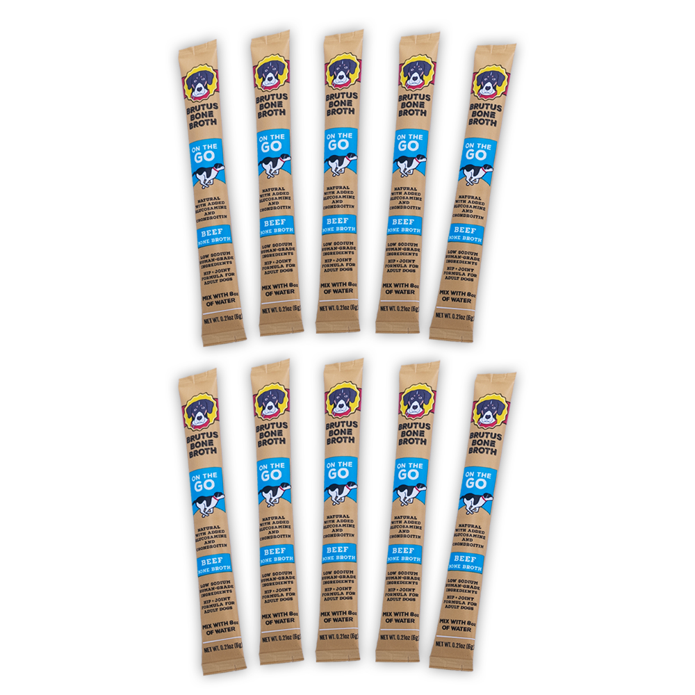 Convenient Brutus On The Go Bone Broth Powder - Beef