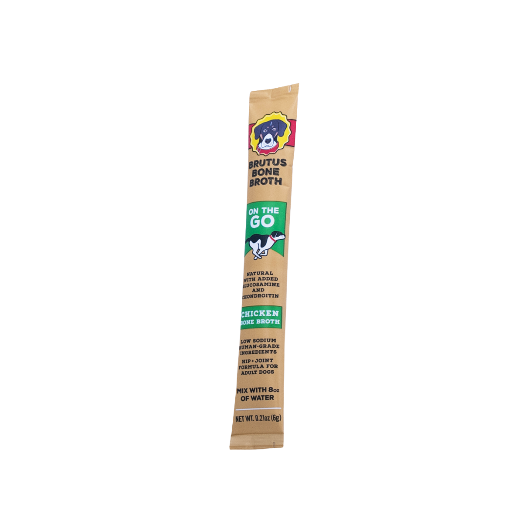 Convenient Brutus On The Go Bone Broth Powder - Chicken