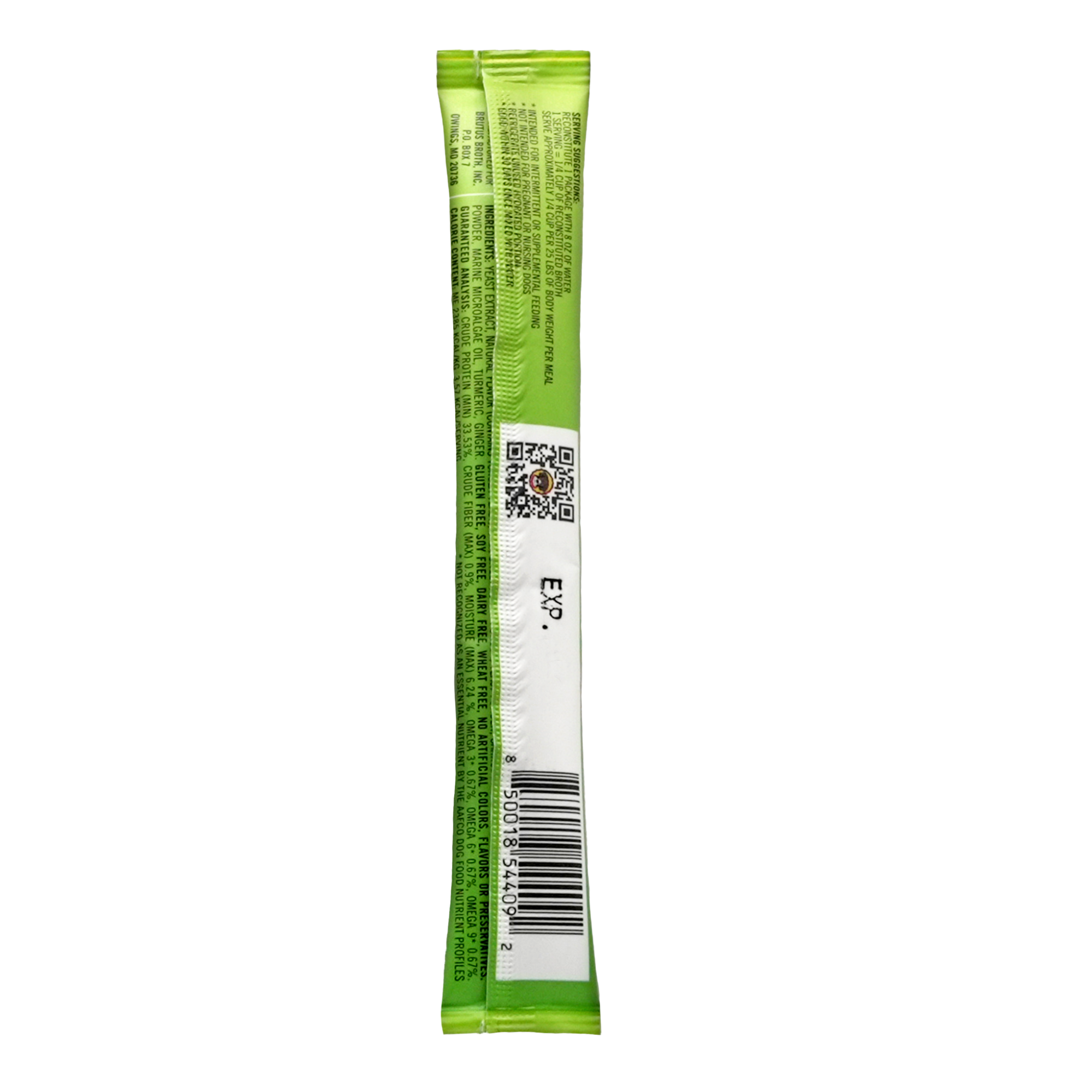 Convenient Brutus On The Go Vegetable Broth - Salmon Flavor