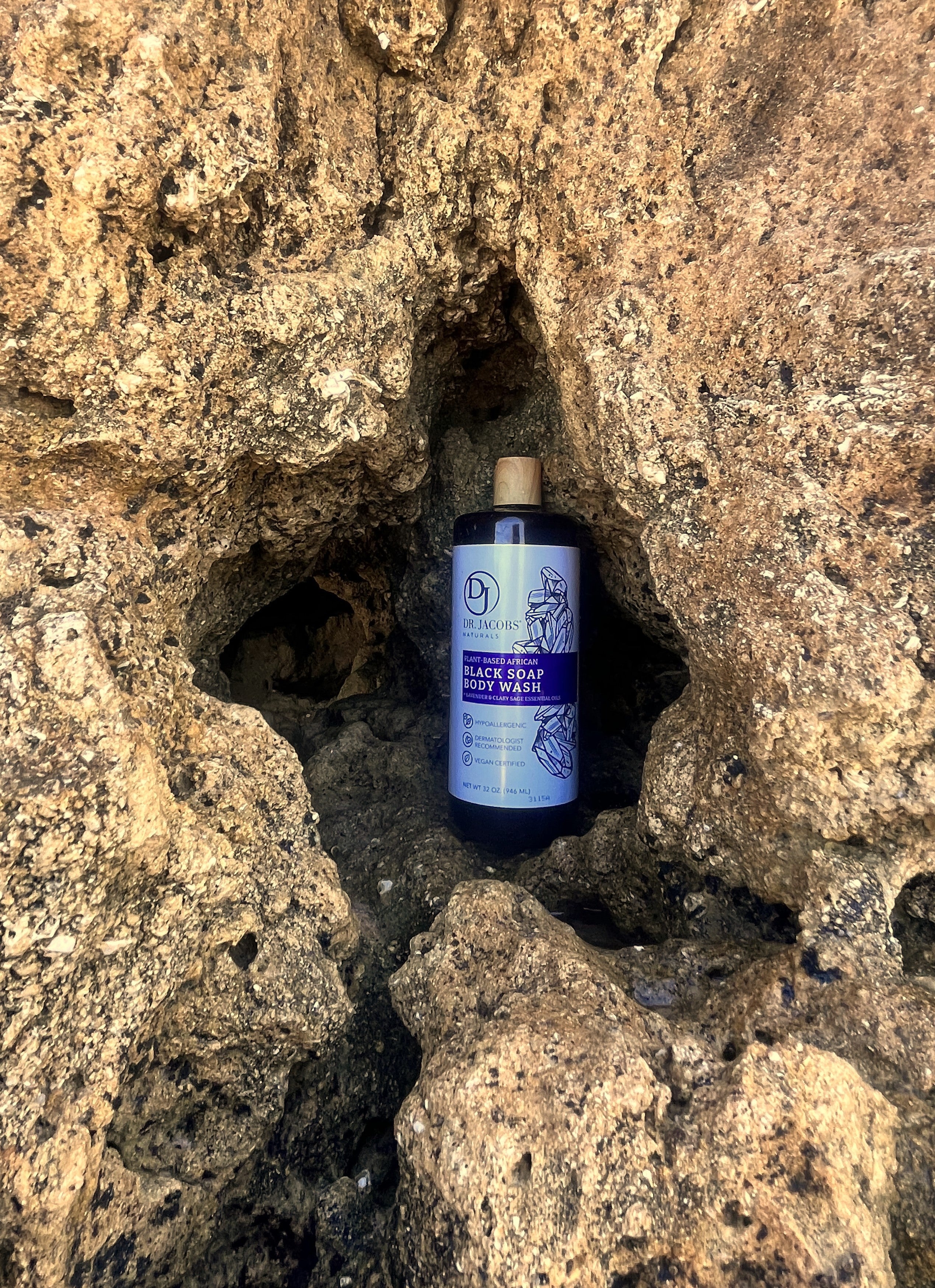 Black Soap Detoxifying Cleanser - Lavender & Sage