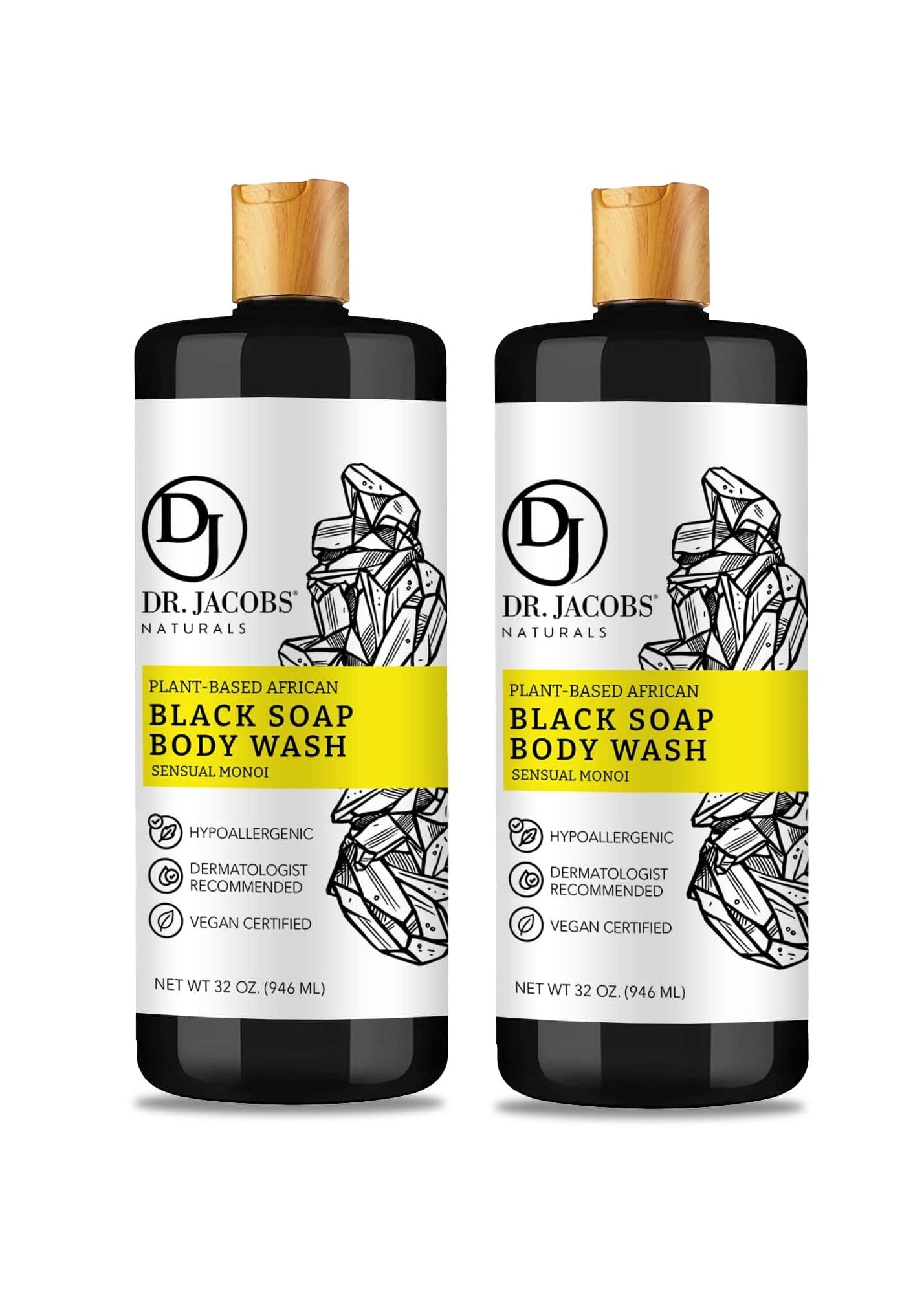 Black Soap Detoxifying Cleanser - Monoi Scent
