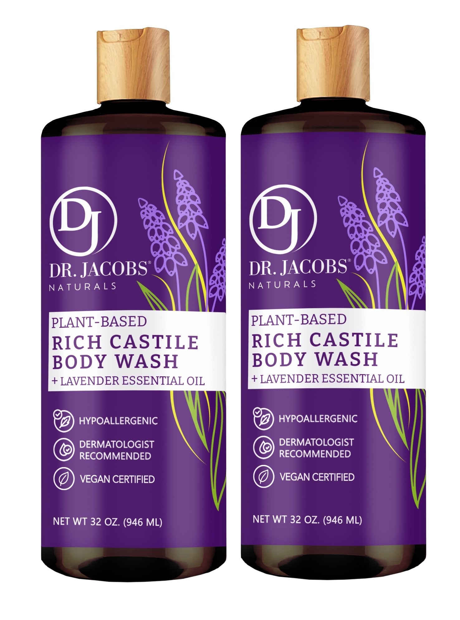Lavender Castile Body Wash - 32 oz