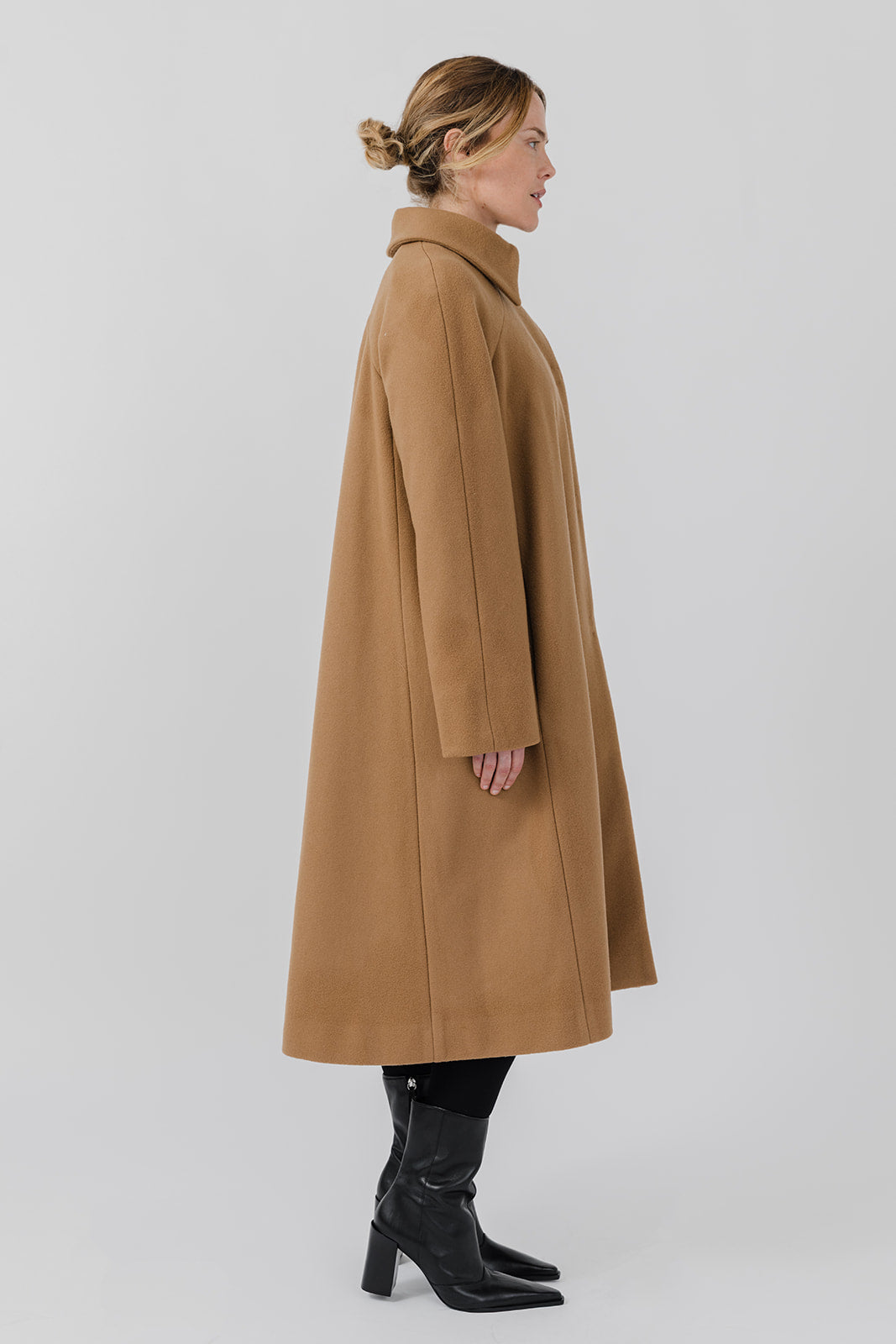 The Mag Mile Wool Overcoat - Camel