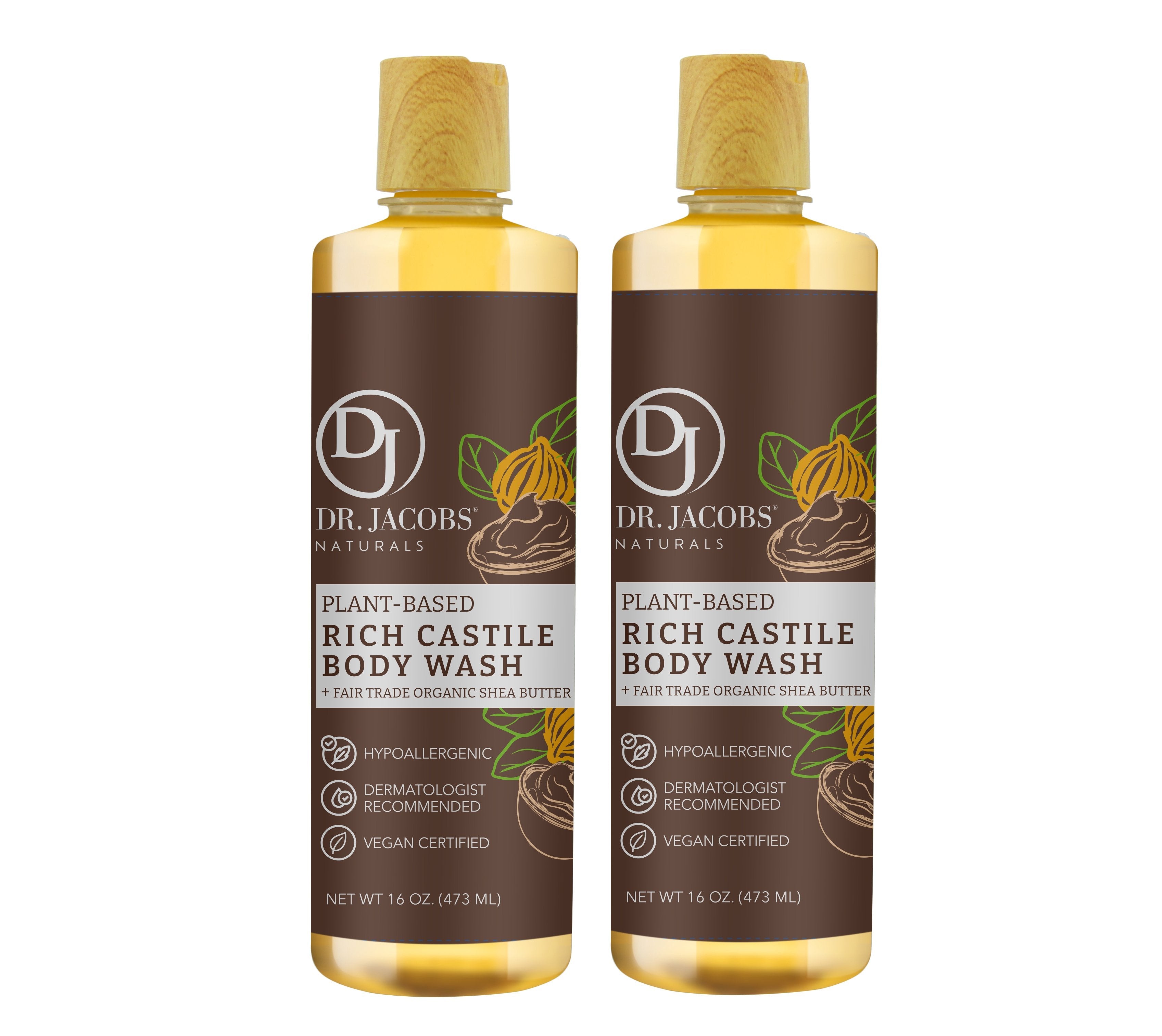 Shea Butter Castile Body Wash - 32 oz