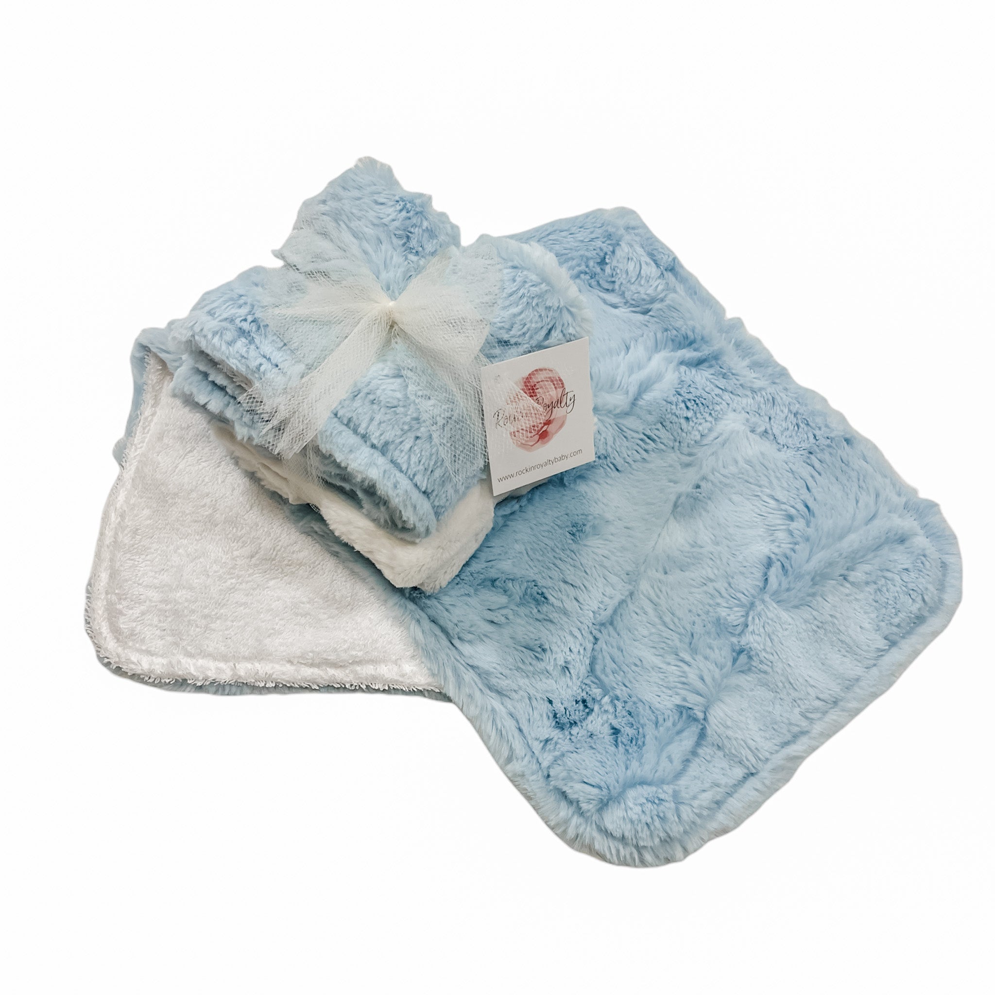 Classic Baby Blue Royale Moses Gift Set