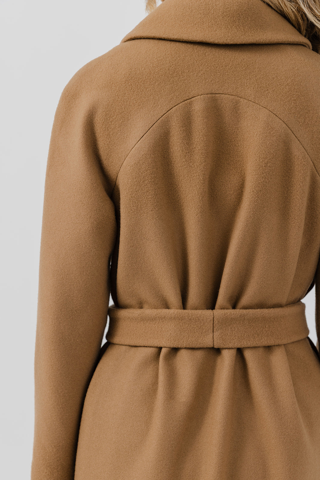 The Mag Mile Wool Overcoat - Camel