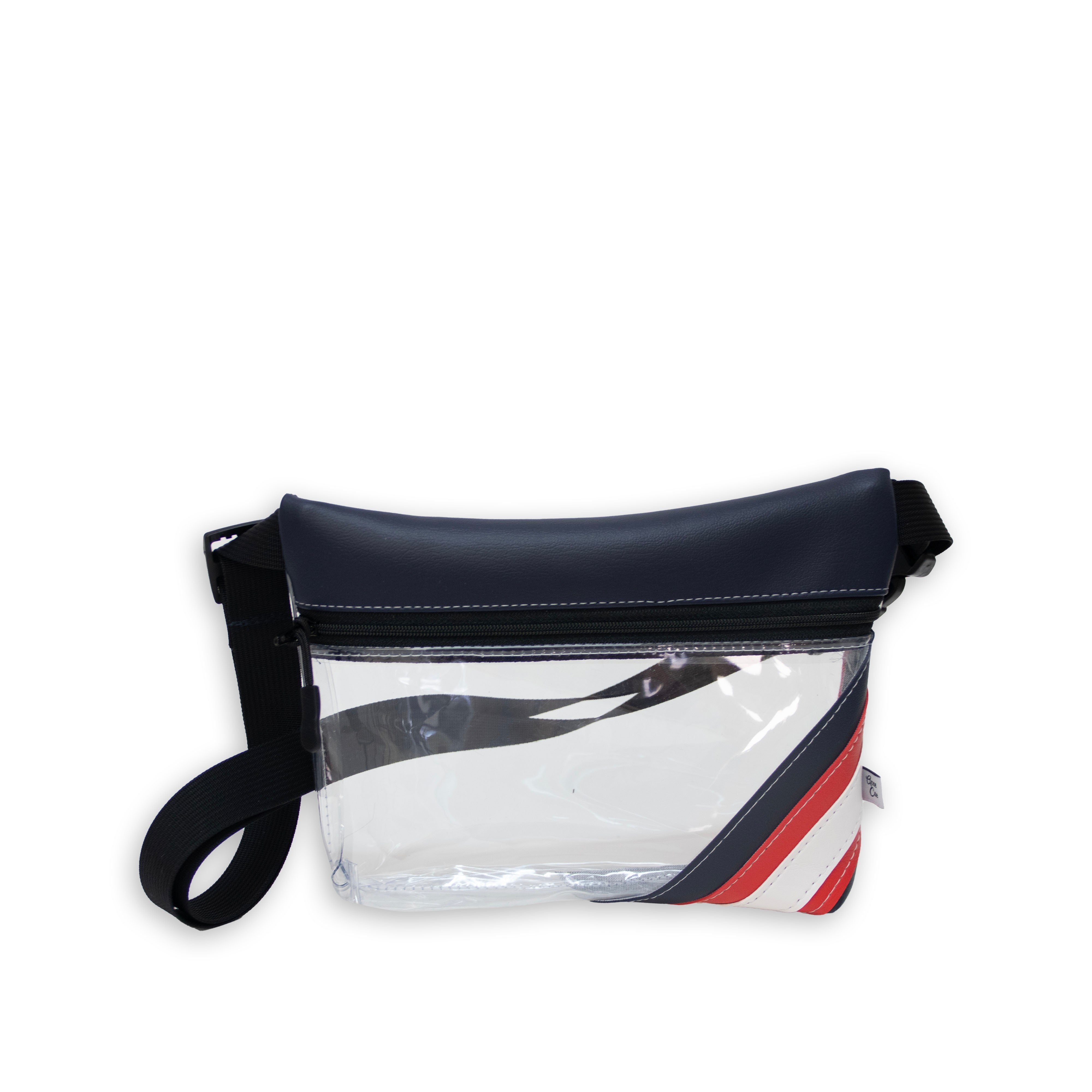 Baseball Ballpark Clear Stripe Game Day Fanny Pack