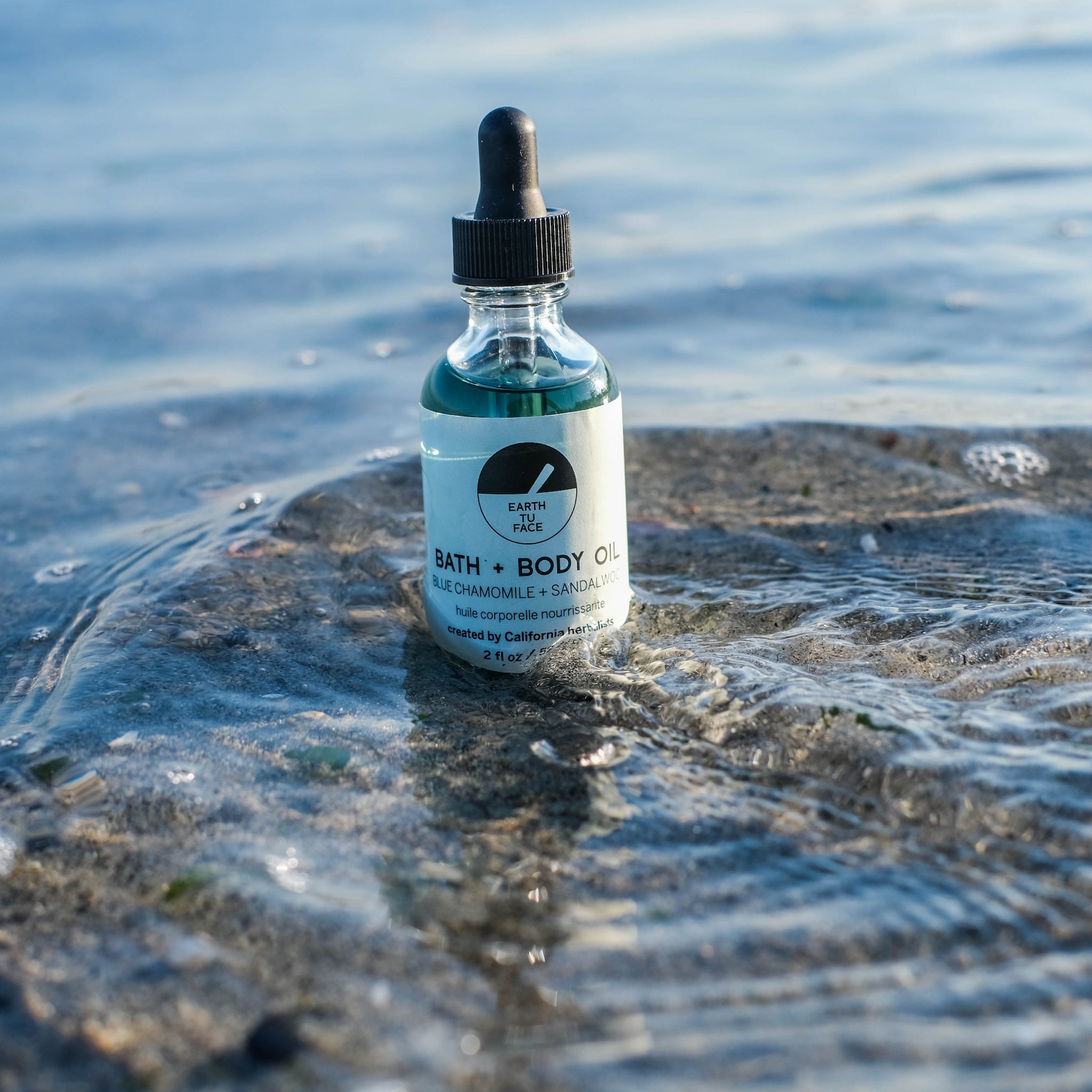 Luxurious Blue Chamomile Bath & Body Oil Elixir - 2 Oz