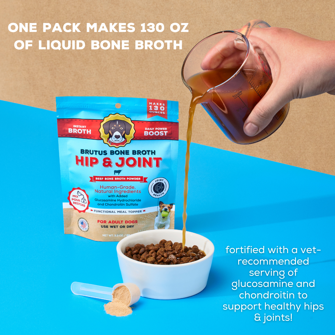 Hip & Joint Instant Bone Broth Meal Topper Pack - Beef