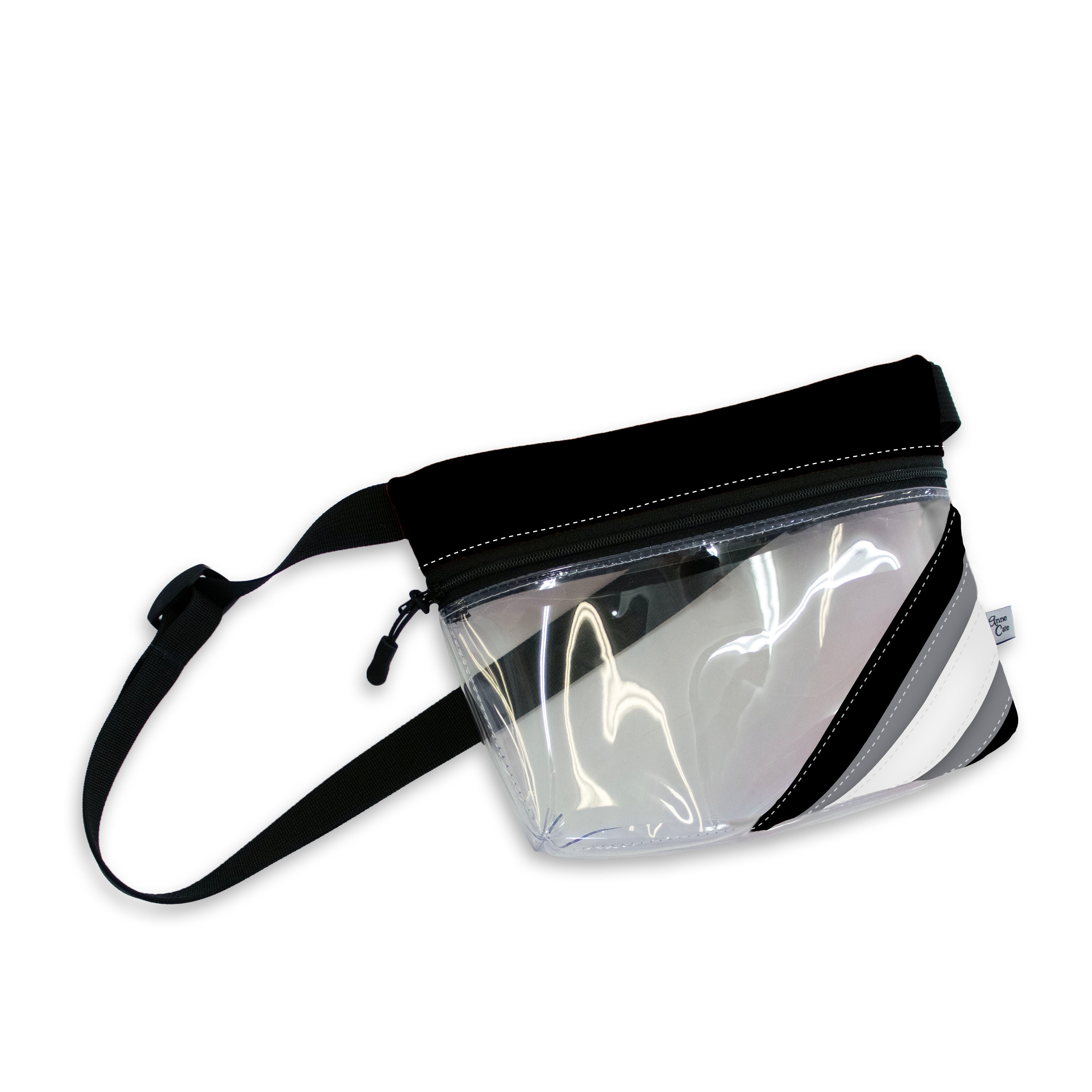 Baseball Ballpark Clear Stripe Game Day Fanny Pack