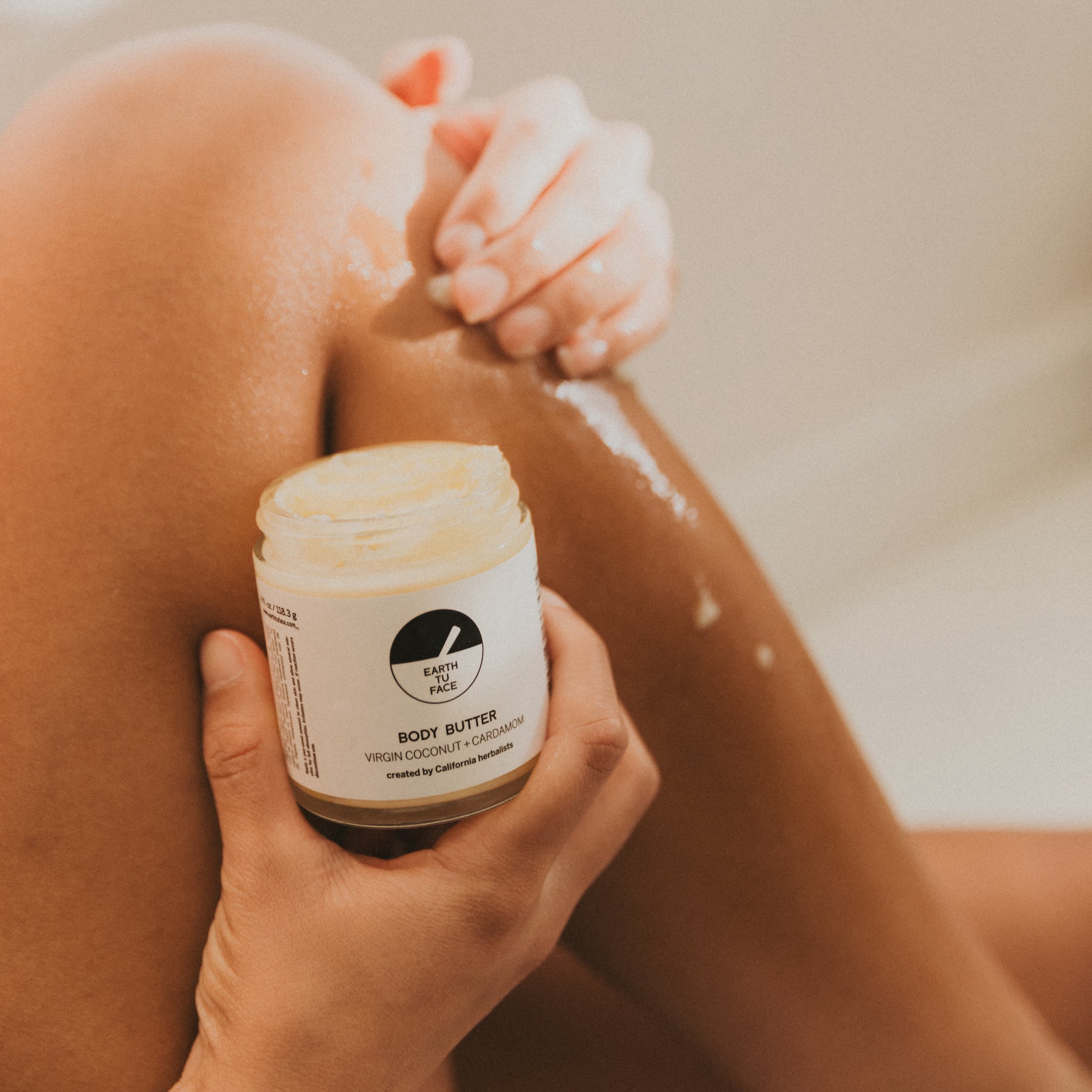 Organic Coconut & Cardamom Body Butter Cream