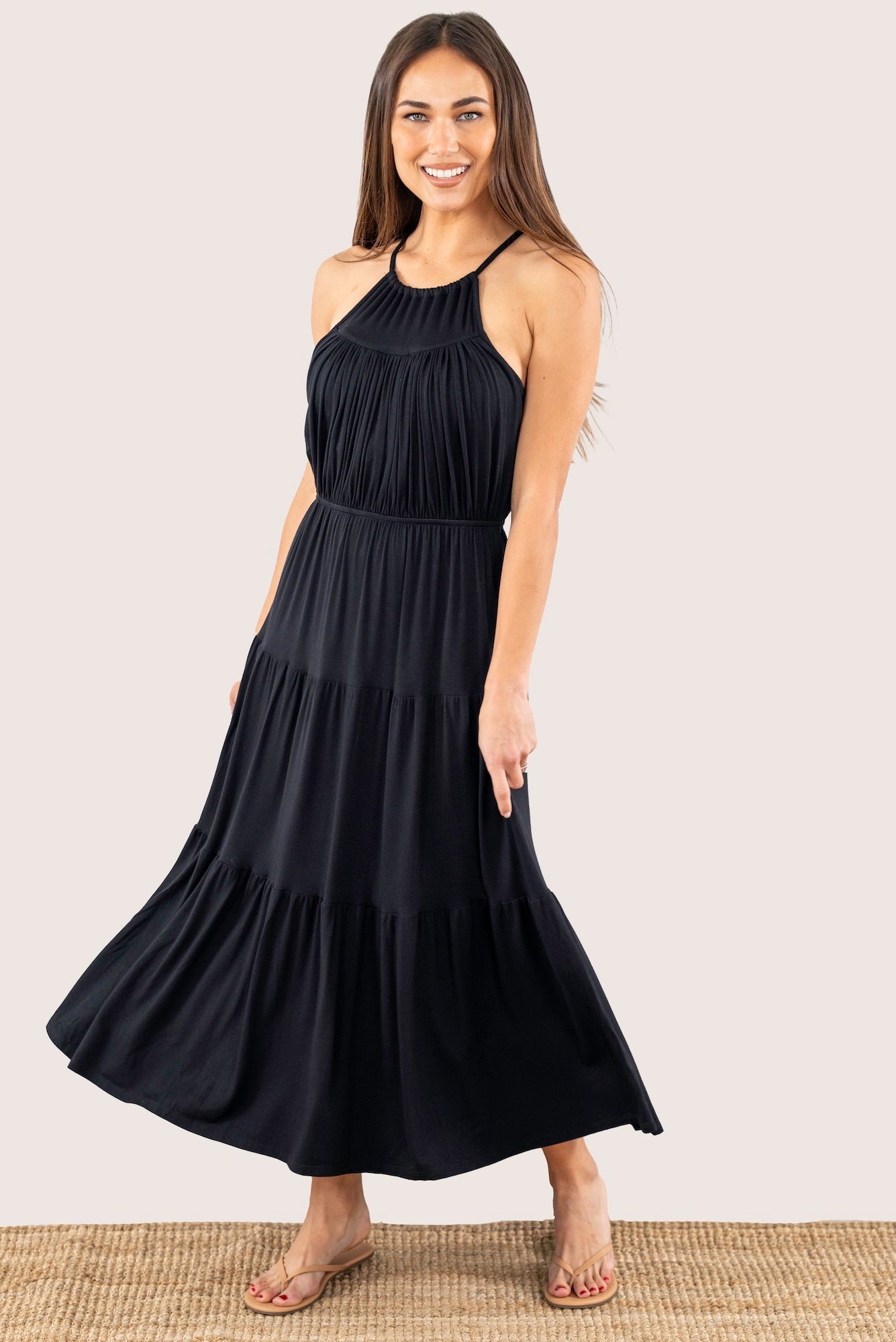 Bon Voyage Skirt Dress with Light Hug Bra-Free Shelf