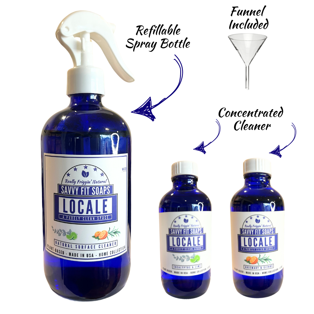 Locale Purely Clean Space Essential Oils Surface Cleaner Kit