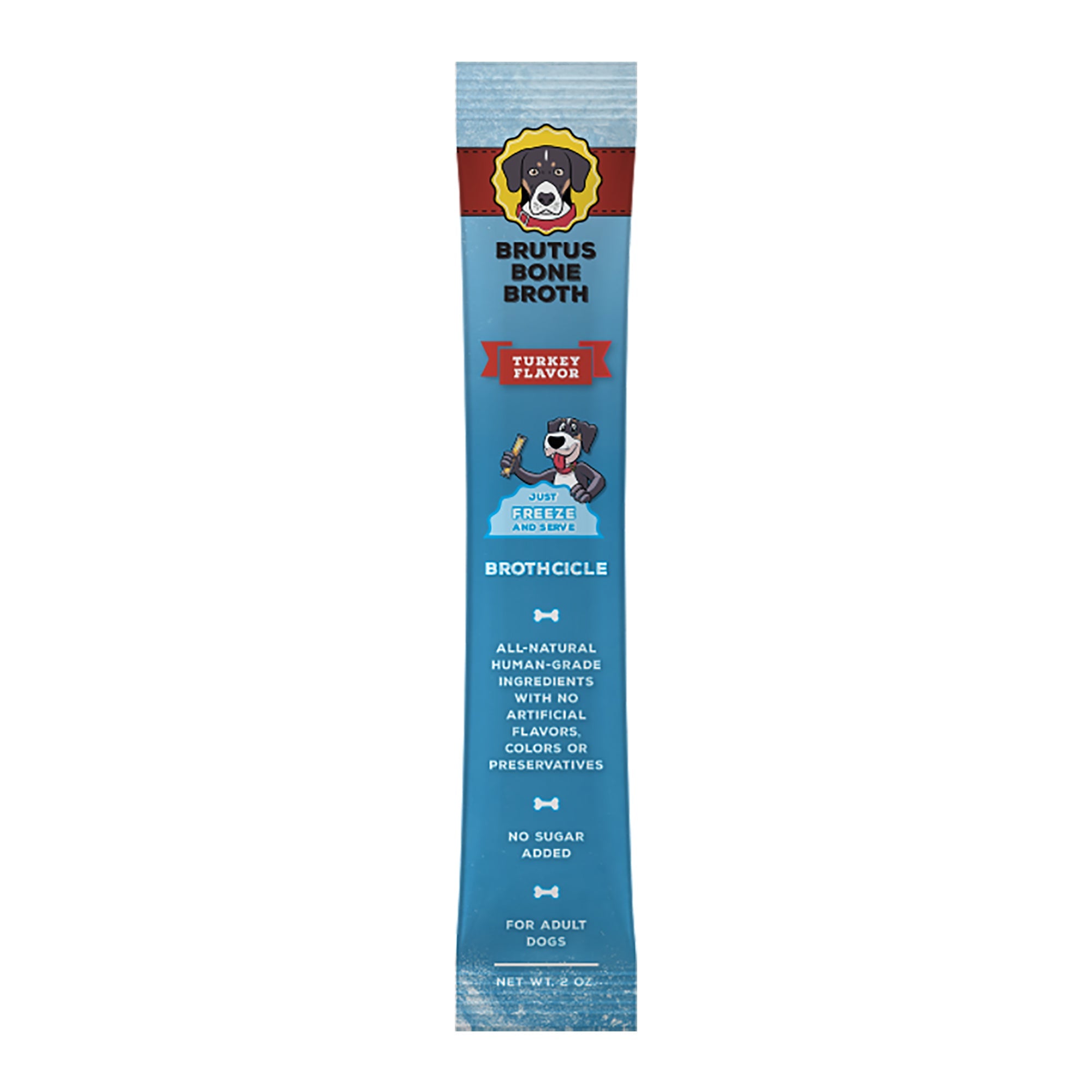 Natural Brutus Brothcicles Frozen Dog Treats - 6 Ct.