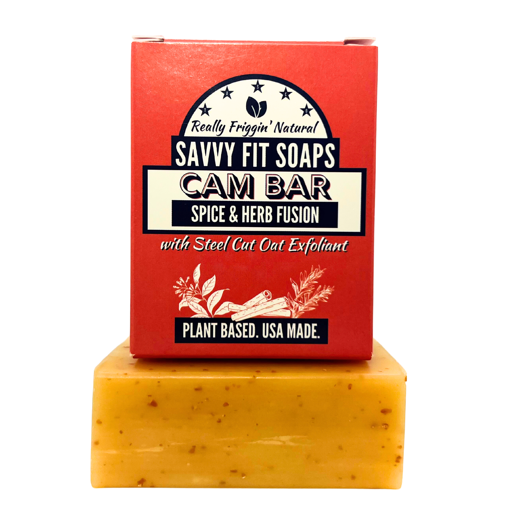 Cam Bar Soap Trio - Cinnamon, Rosemary, Clove, Turmeric