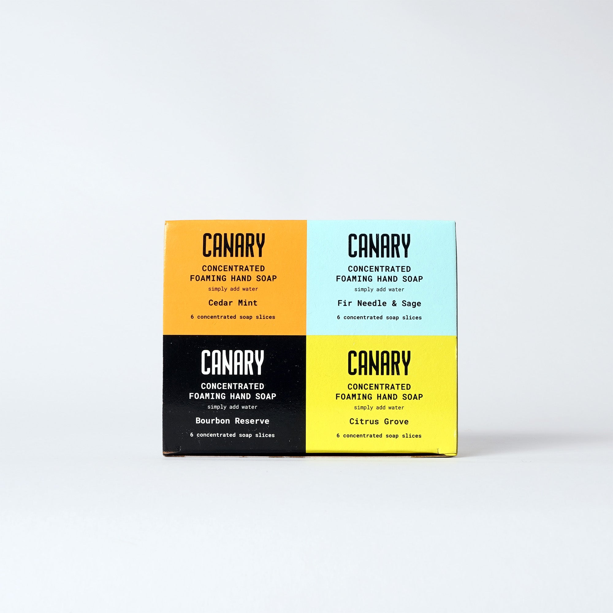 Plastic-Free Hand Soap Refill Bars - 4 Scents, 24 Slices