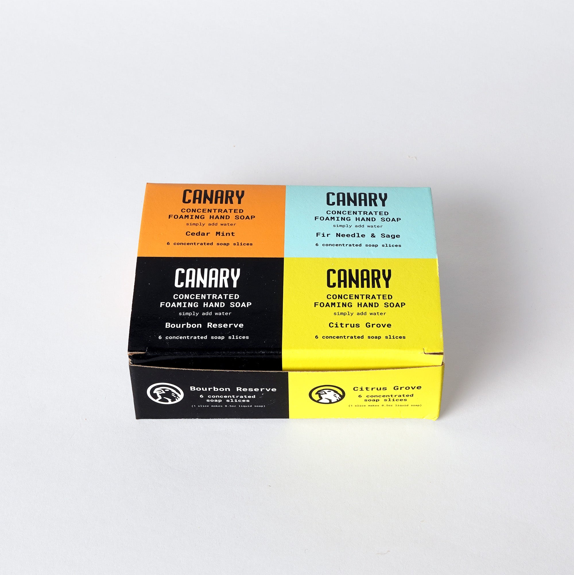 Plastic-Free Hand Soap Refill Bars - 4 Scents, 24 Slices