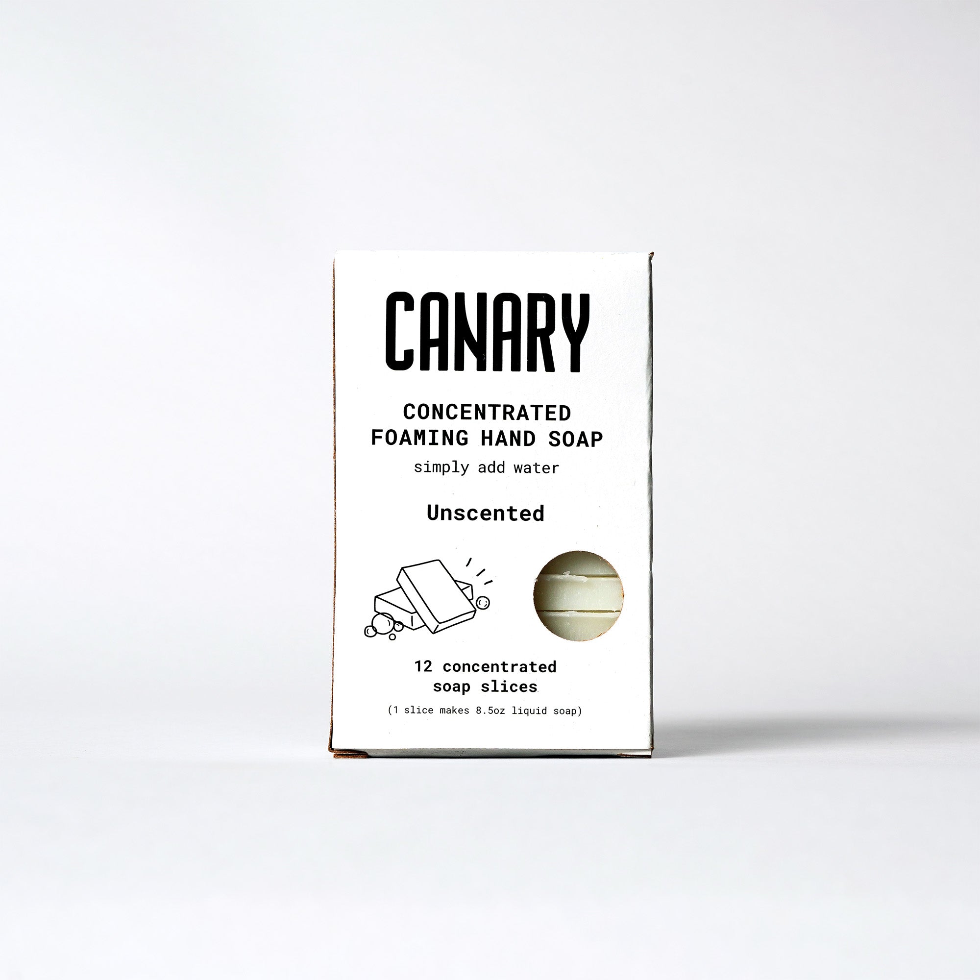 Plastic-Free Concentrated Hand Soap Refill Bars - Unscented