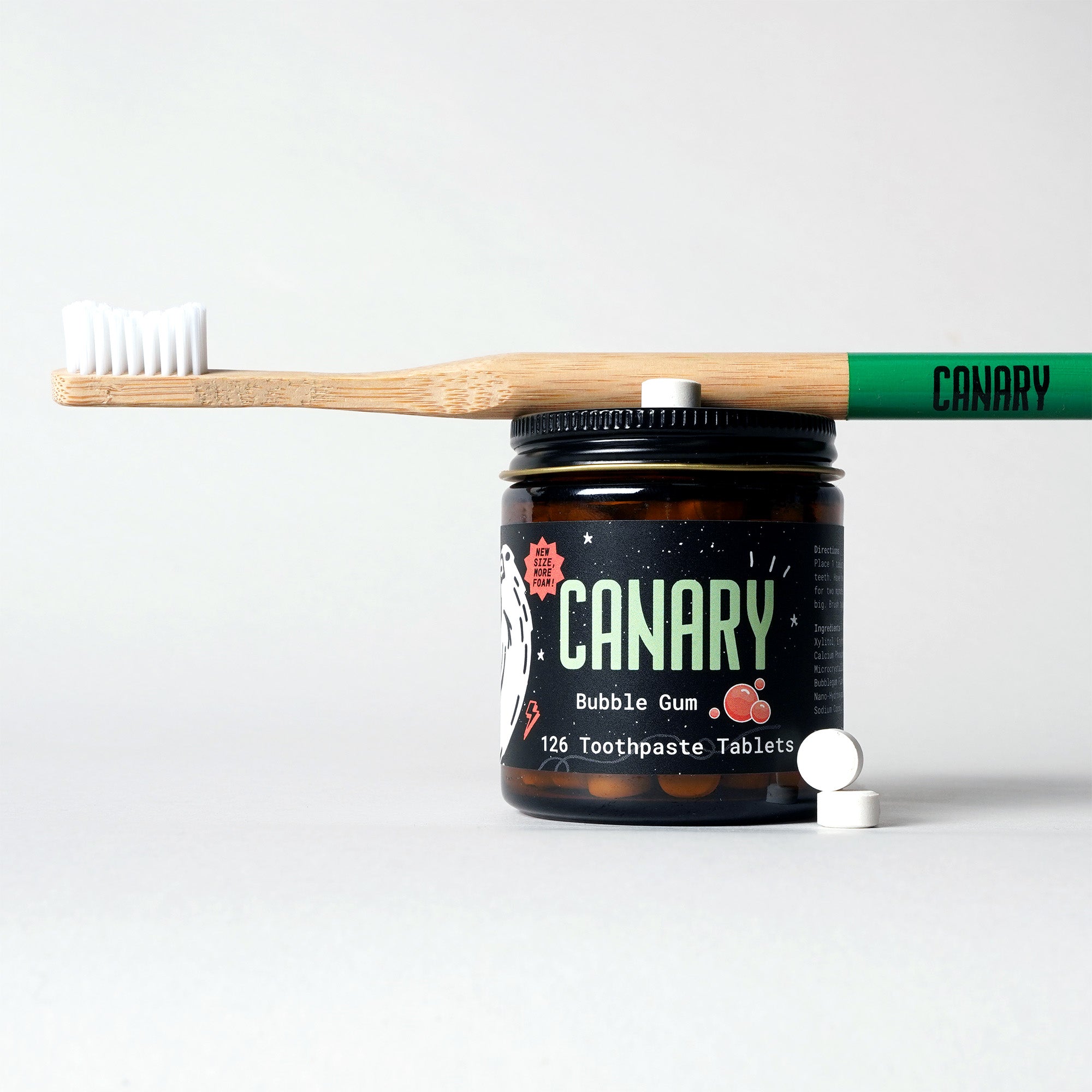 Eco-Friendly Toothpaste Tablets - Bubble Gum