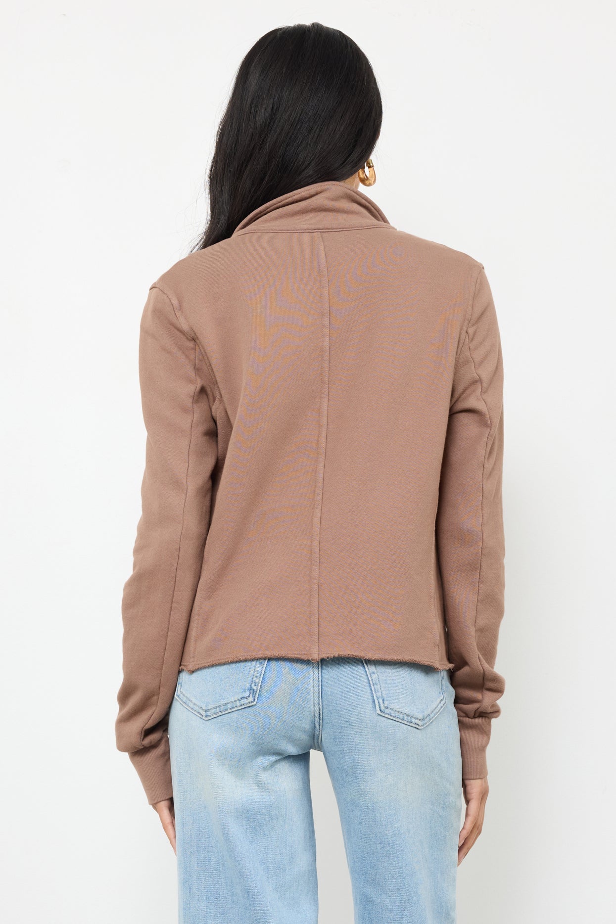 Knit Blazer - Cotton French Terry