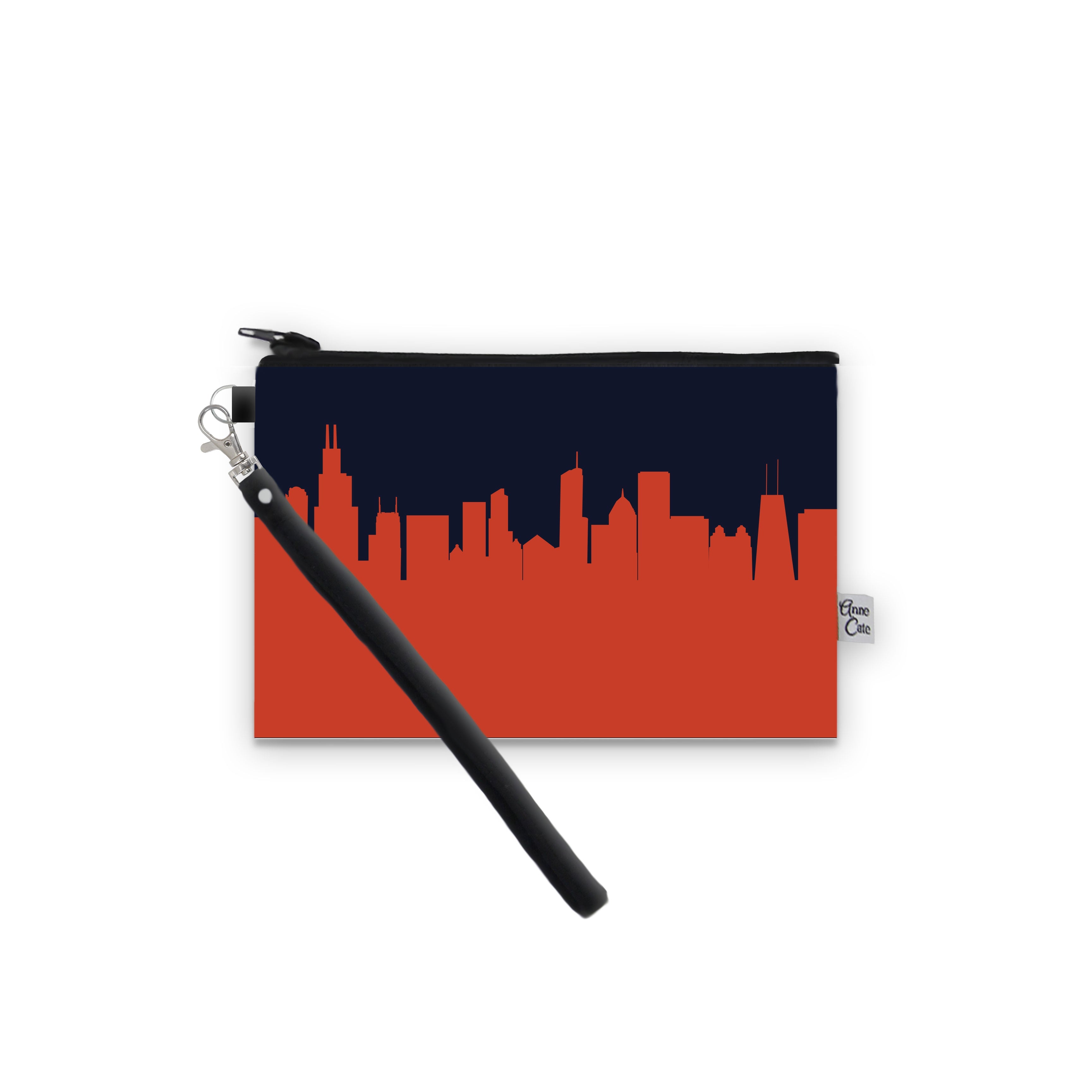 Football Stadium Skyline Game Day Wristlet