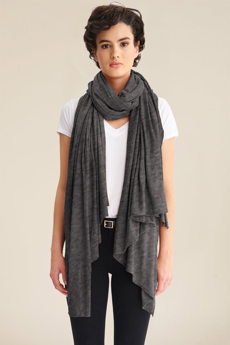 Essentials Bundle: Long Sleeve Thermal & V Neck + Scarf