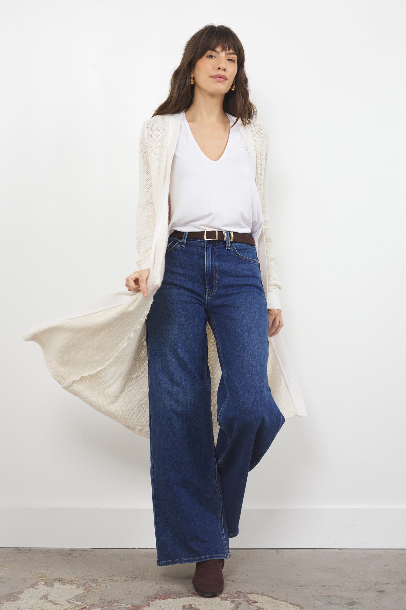 Adeline Lightweight Midi Length Cardigan