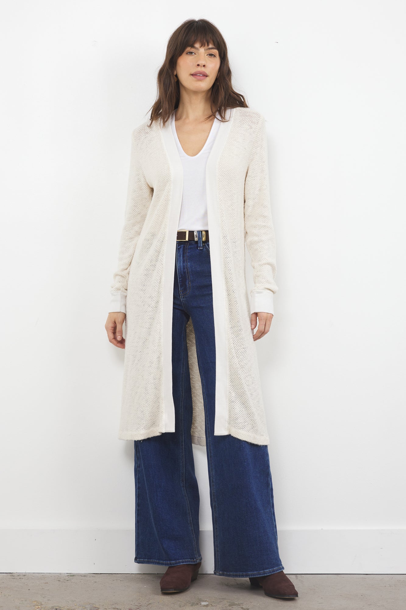 Adeline Lightweight Midi Length Cardigan