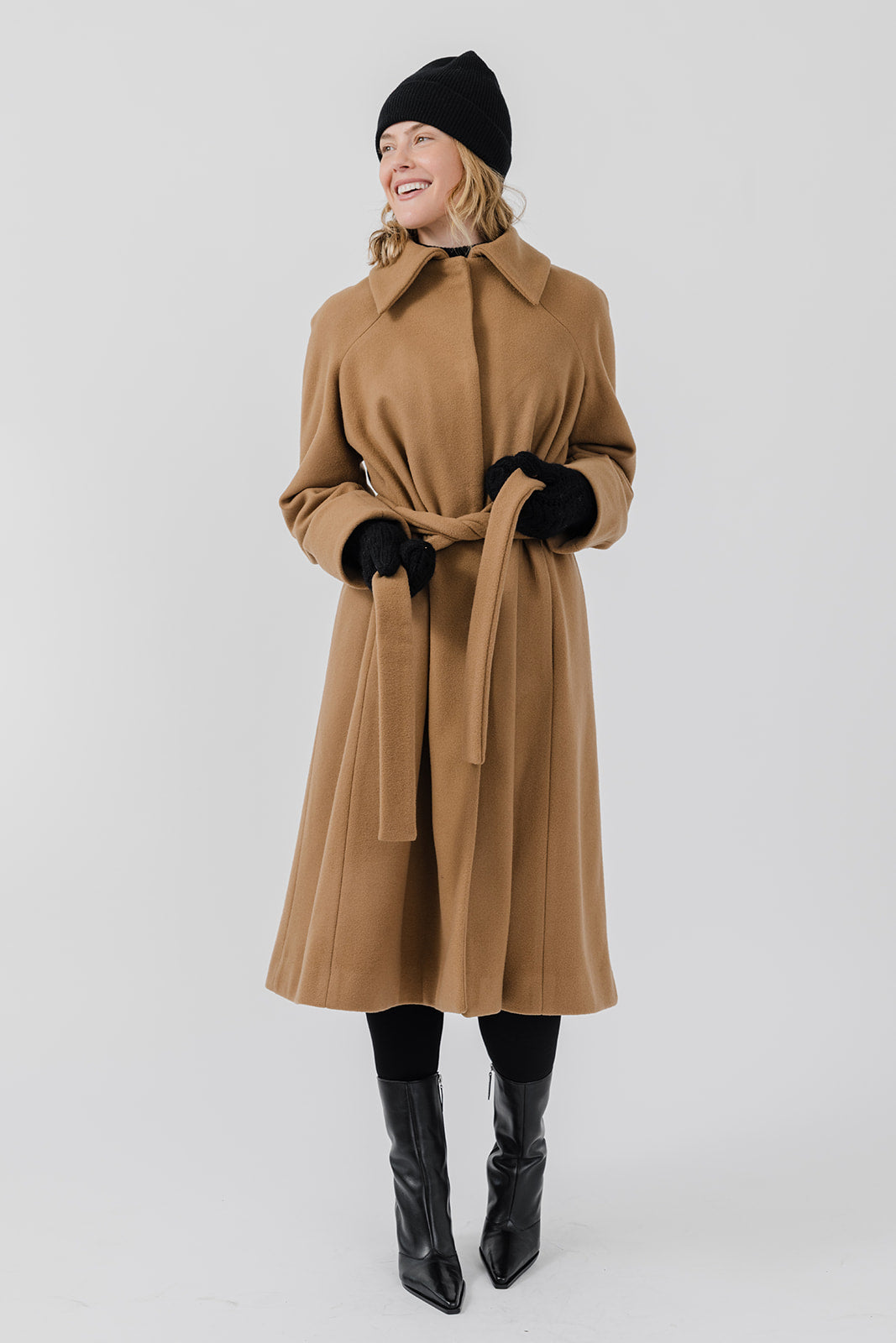 The Mag Mile Wool Overcoat - Camel