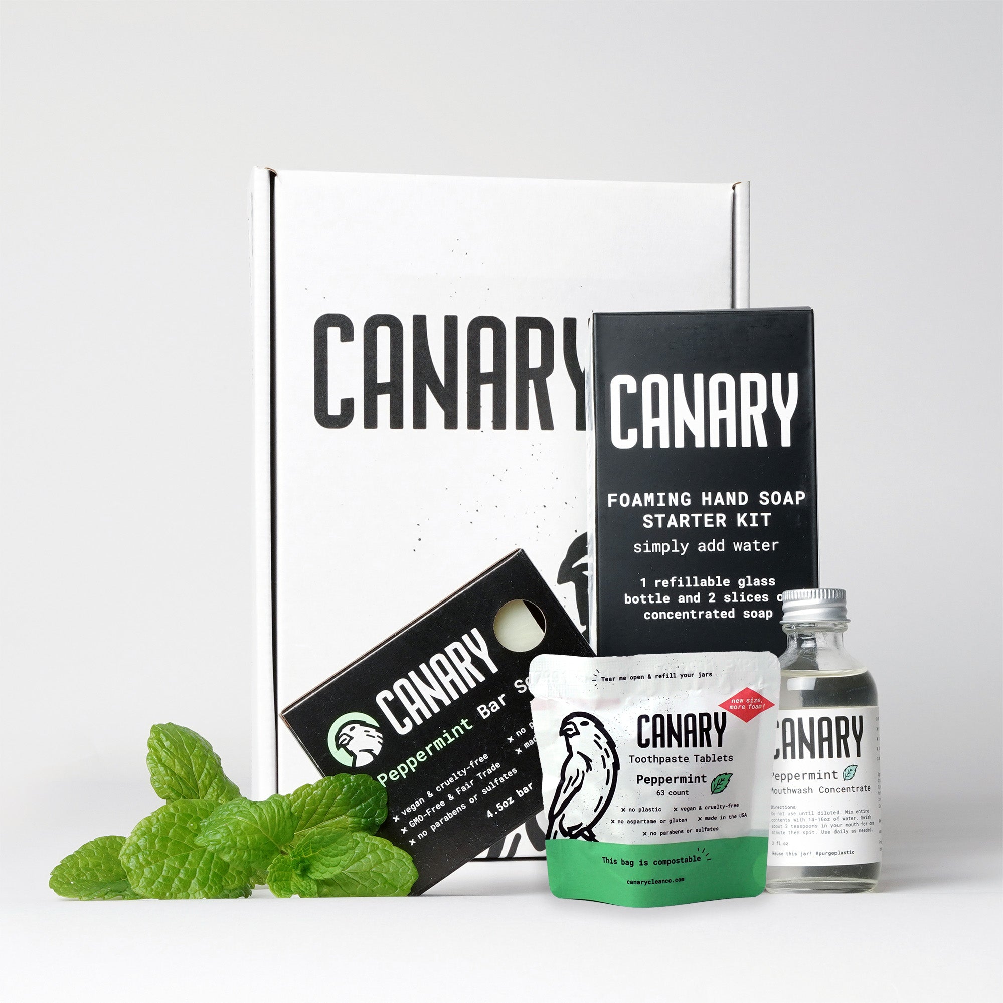Fresh and Clean Sample Bundle - Oral Care & Hand Soap Kit