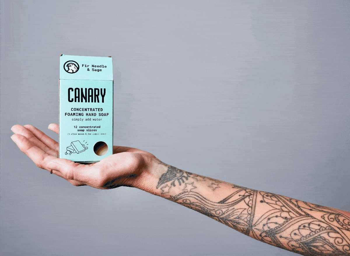 Plastic-Free Concentrated Hand Soap Refill Bars - Unscented